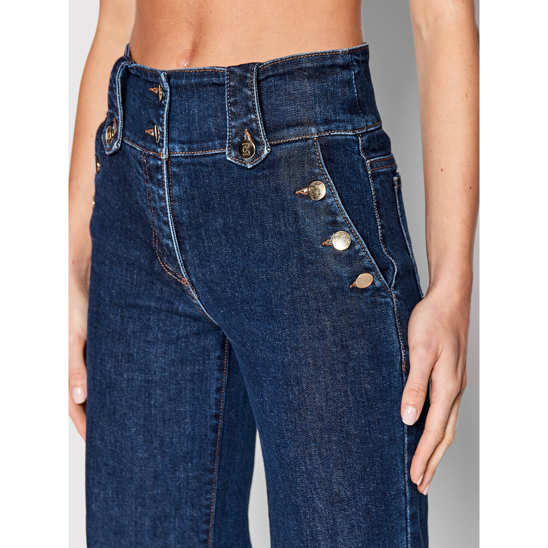 Rinascimento Дънки CFC0110139003 Син Relaxed Fit - Pepit.bg