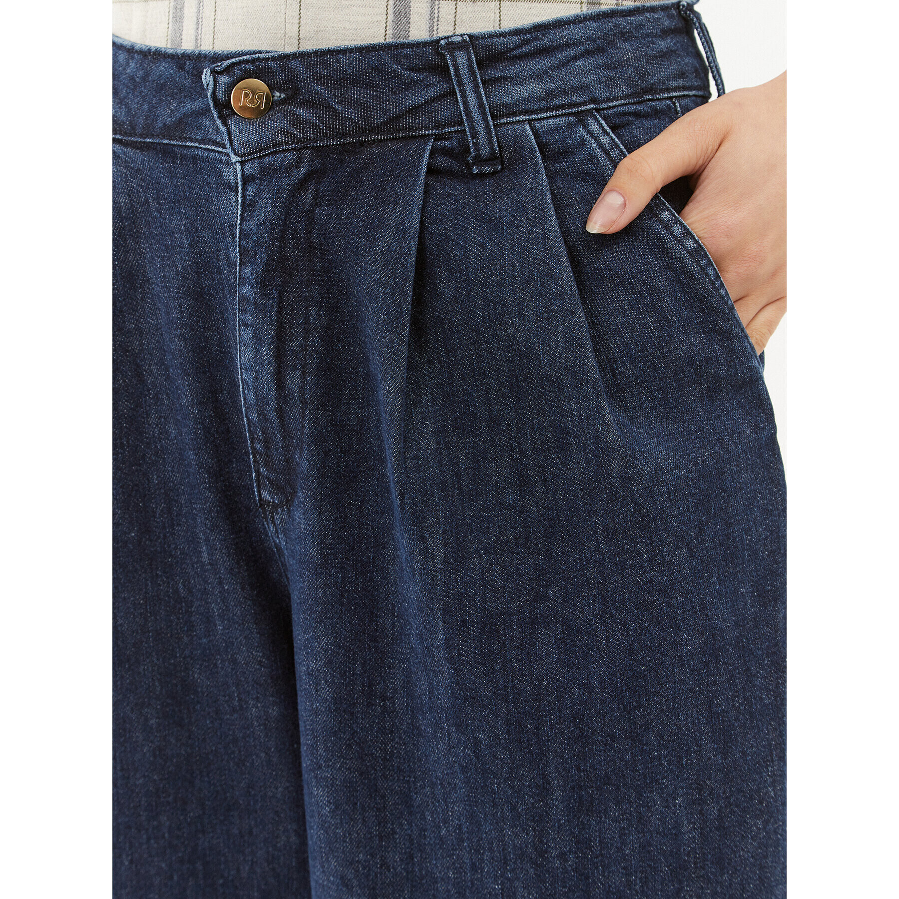 Rinascimento Дънки CFC0115466003 Тъмносин Relaxed Fit - Pepit.bg