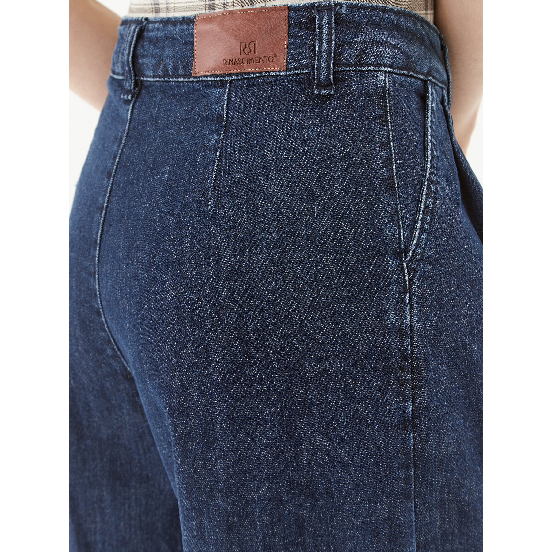 Rinascimento Дънки CFC0115466003 Тъмносин Relaxed Fit - Pepit.bg