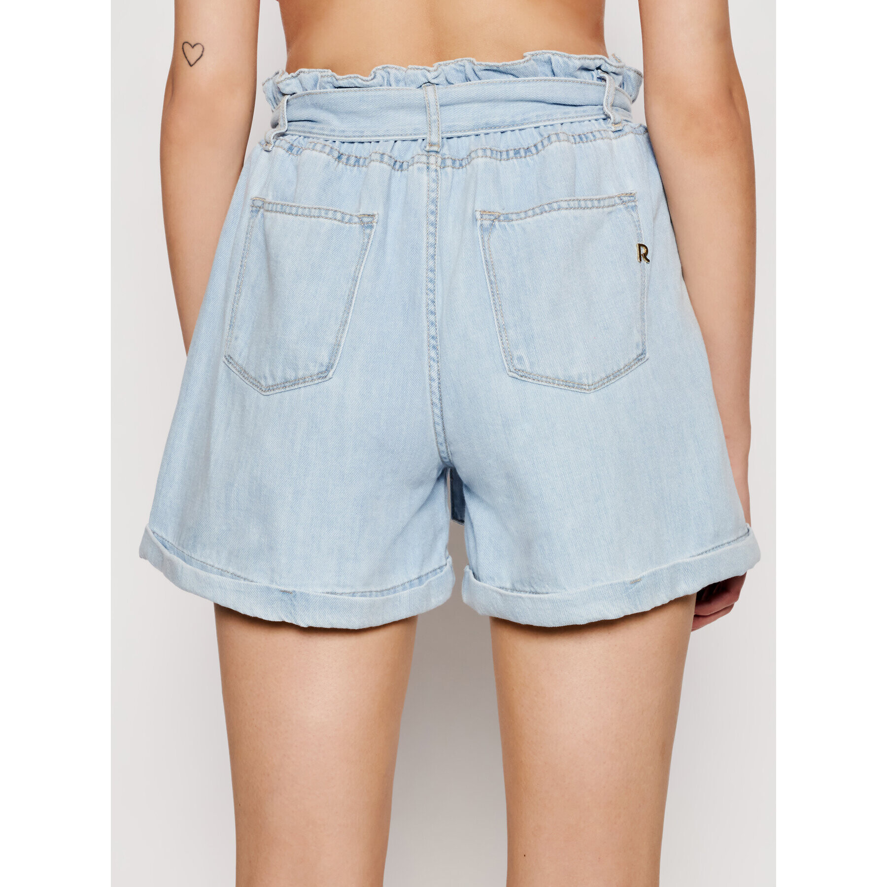 Rinascimento Дънкови шорти CFC0103395003 Син Regular Fit - Pepit.bg