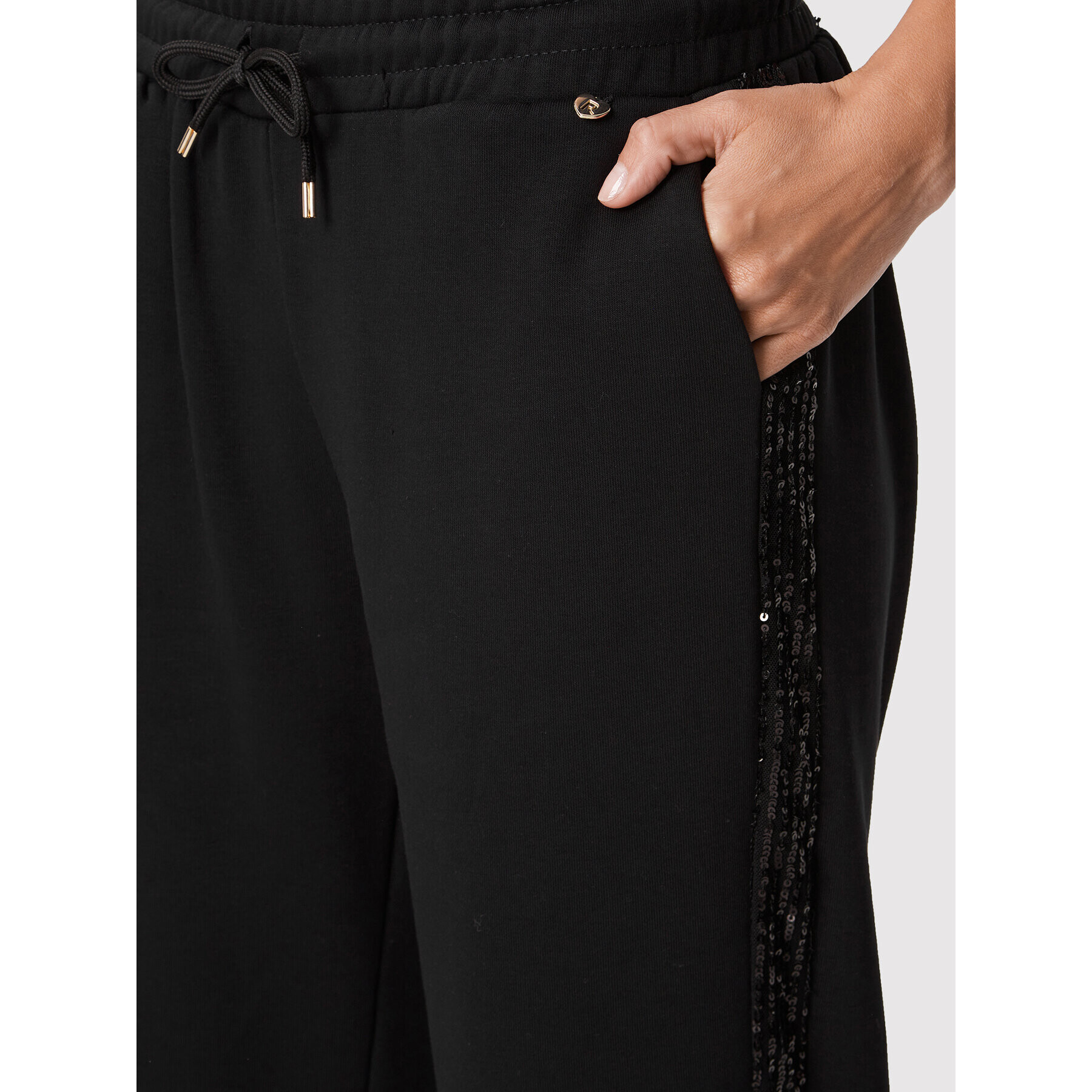 Rinascimento Долнище анцуг CFC0109867003 Черен Regular Fit - Pepit.bg