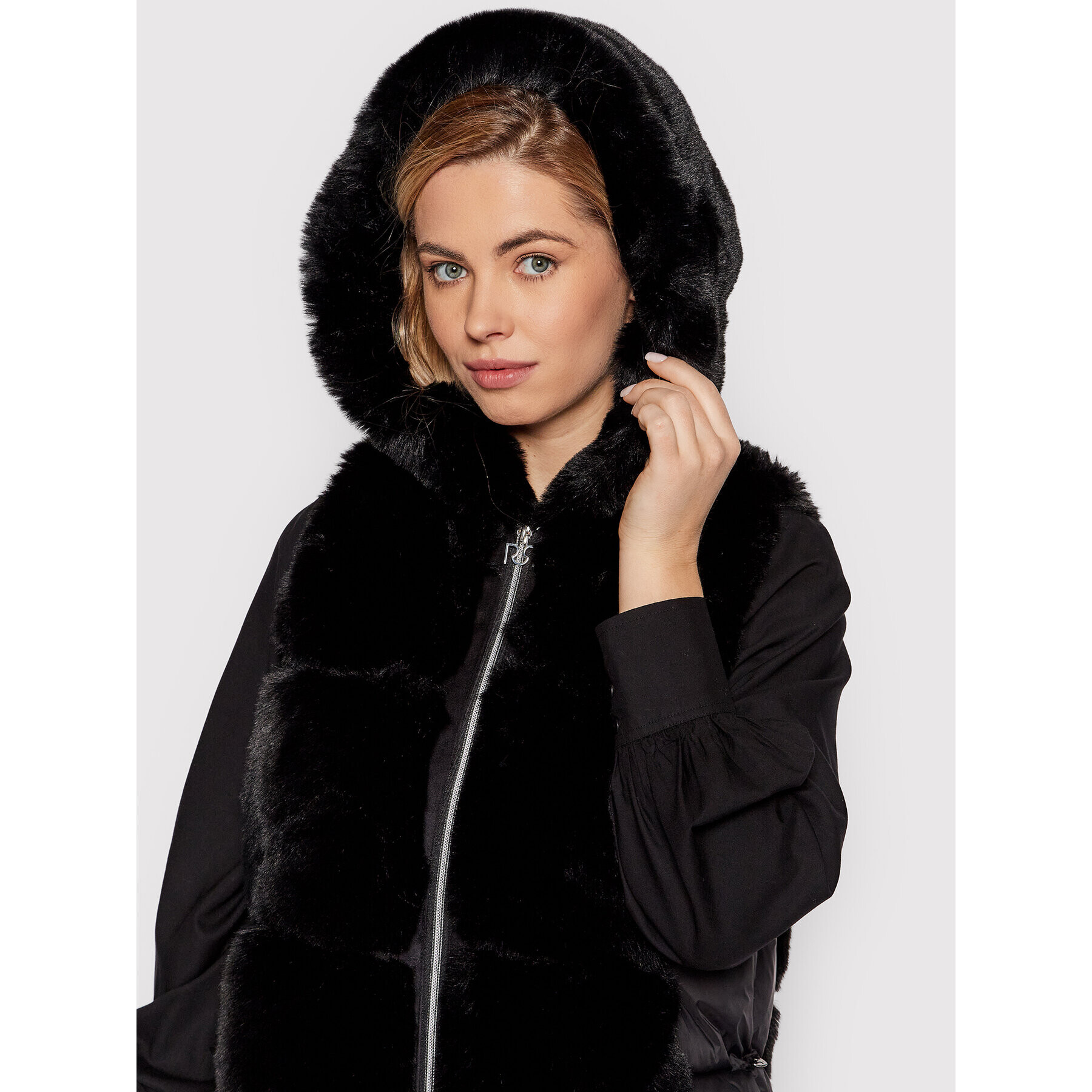 Rinascimento Елек CFC0102910003 Черен Regular Fit - Pepit.bg