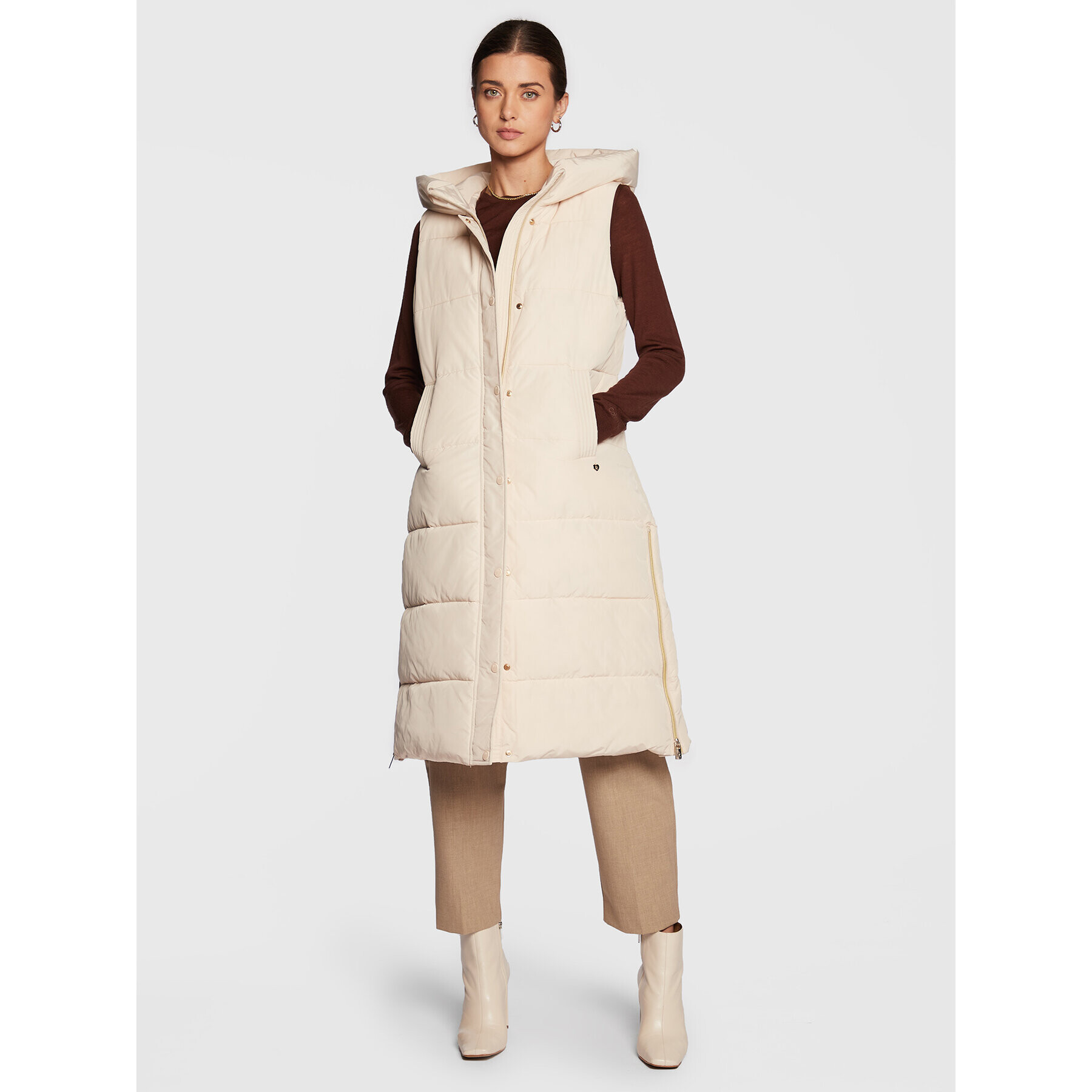 Rinascimento Елек CFC0109007003 Екрю Regular Fit - Pepit.bg