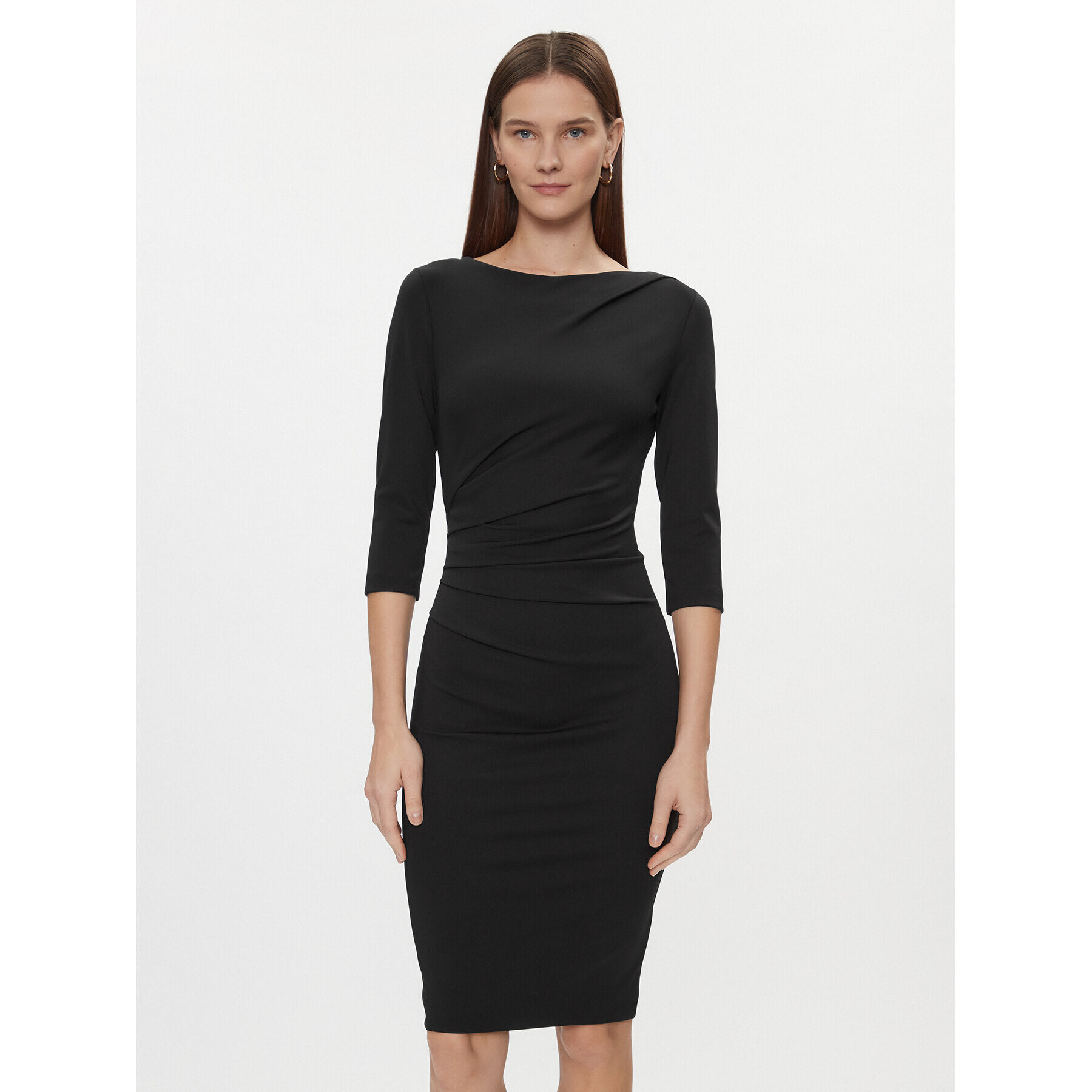 Rinascimento Ежедневна рокля CFC0114859003 Черен Regular Fit - Pepit.bg