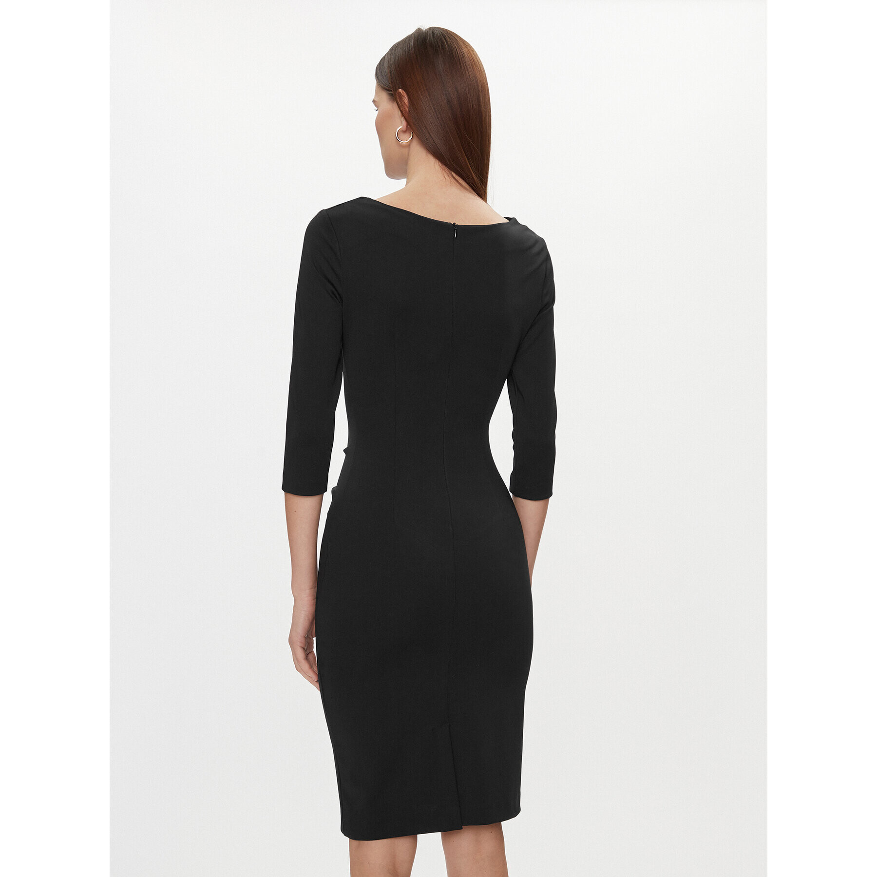 Rinascimento Ежедневна рокля CFC0114859003 Черен Regular Fit - Pepit.bg