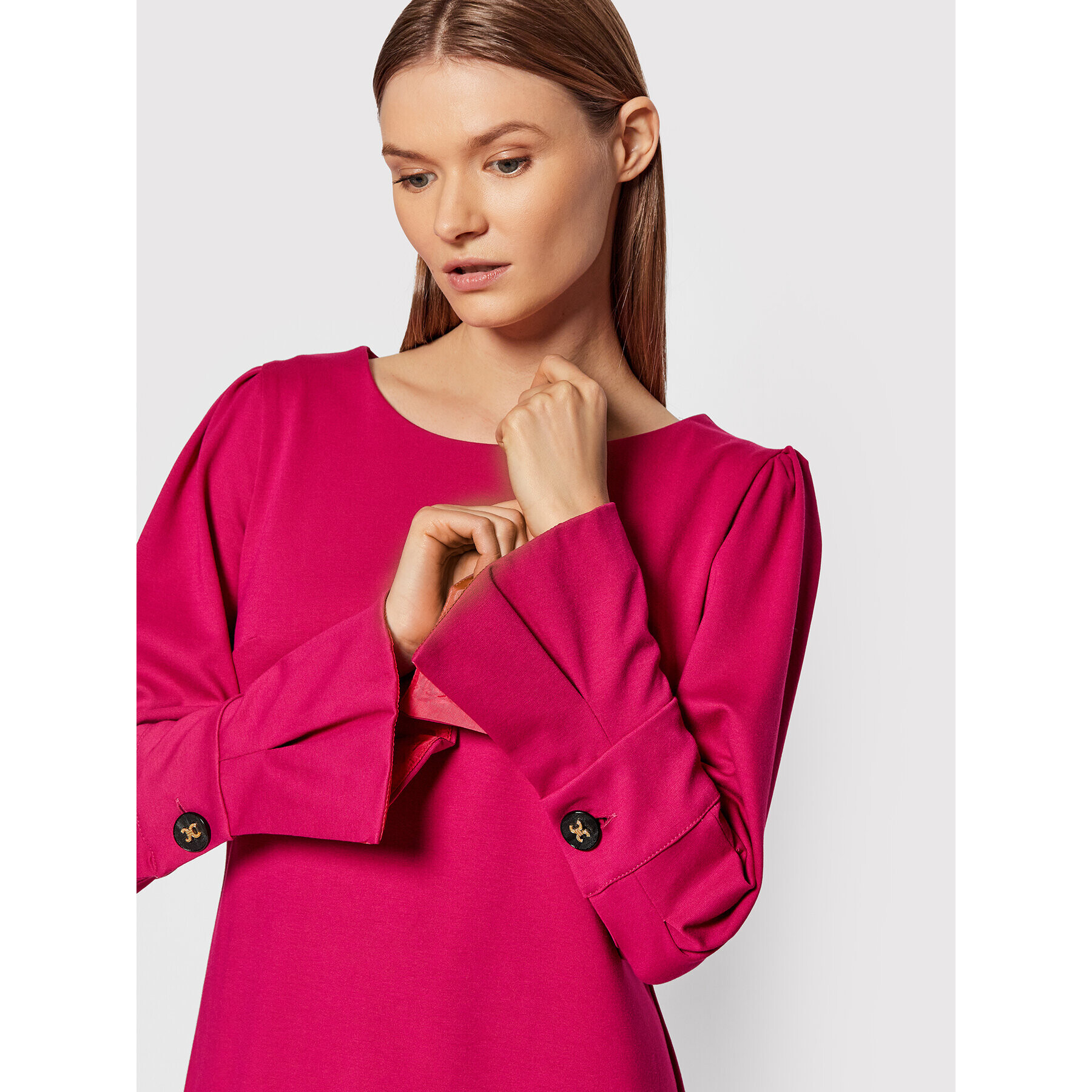 Rinascimento Ежедневна рокля CFC0018227002 Розов Regular Fit - Pepit.bg
