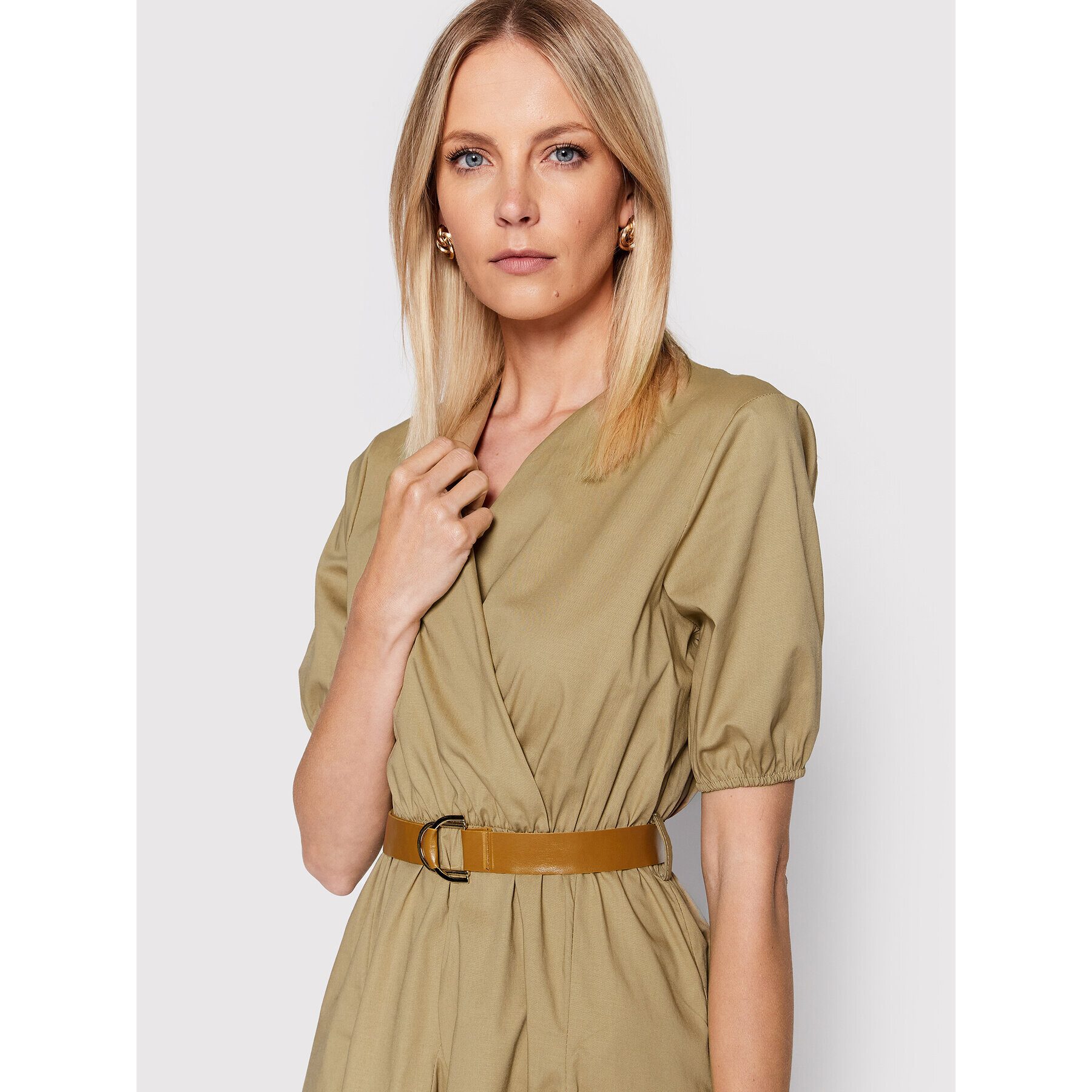 Rinascimento Ежедневна рокля CFC0109384003 Кафяв Regular Fit - Pepit.bg