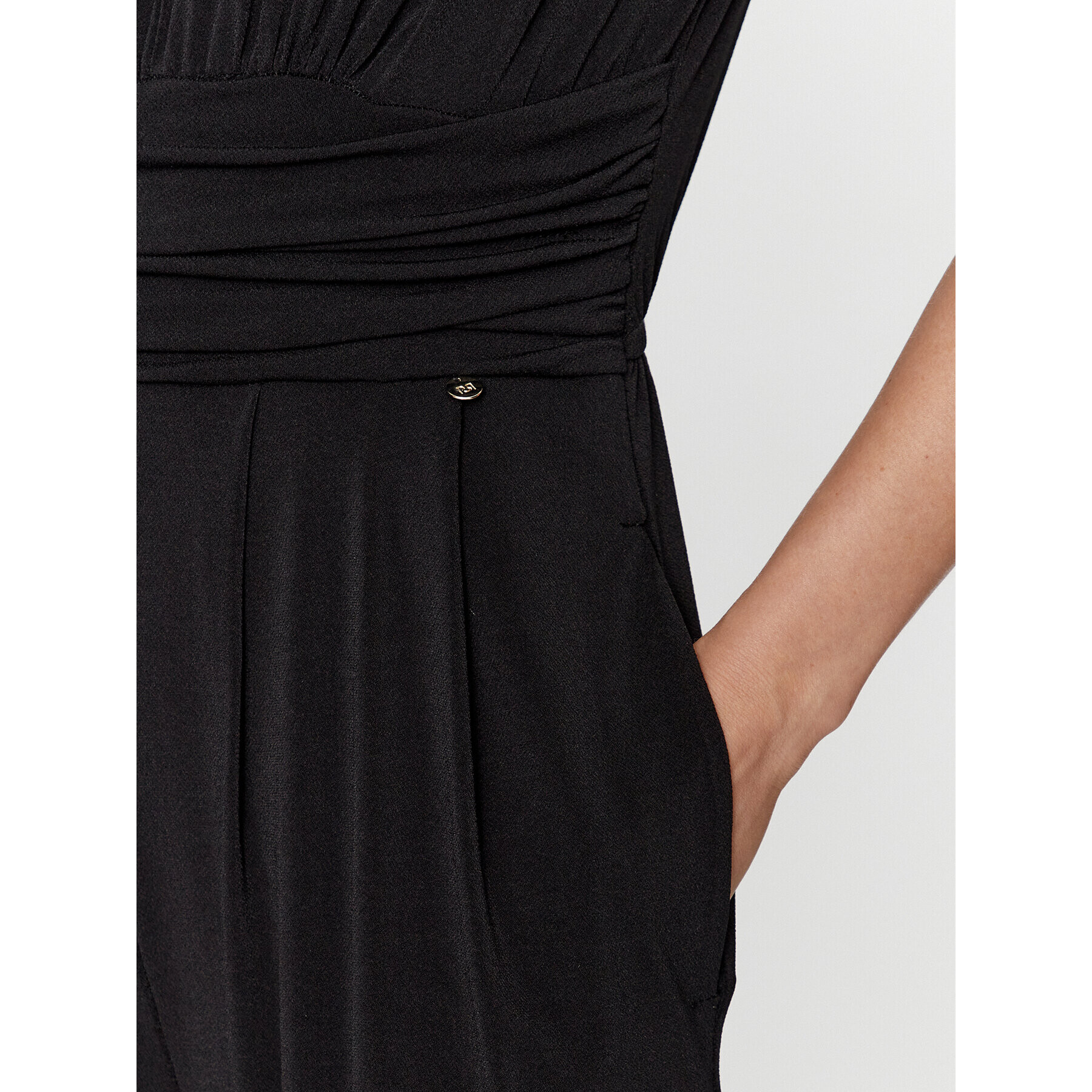 Rinascimento Гащеризон CFC0116007003 Черен Wide Leg - Pepit.bg