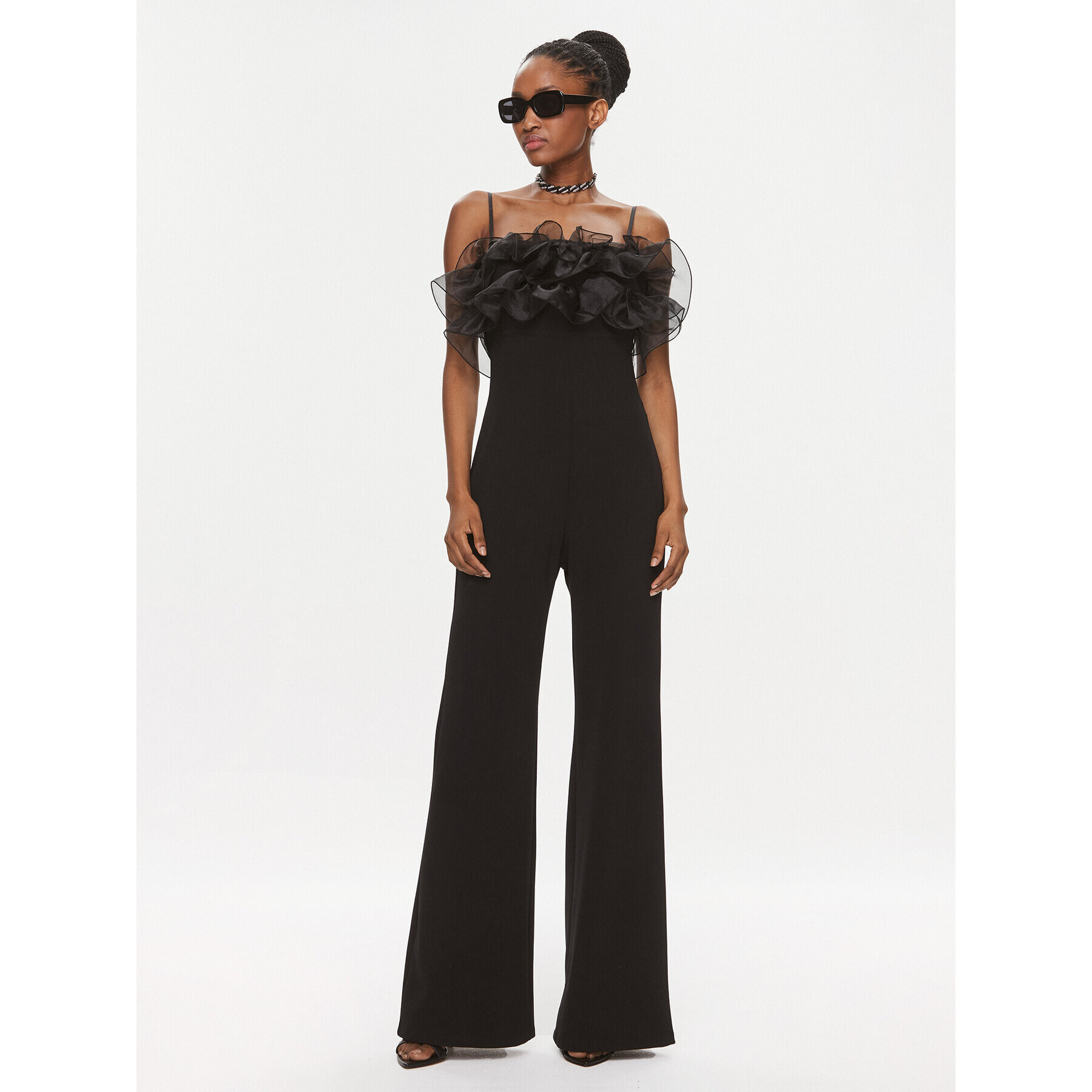 Rinascimento Гащеризон CFC0116700003 Черен Wide Leg - Pepit.bg