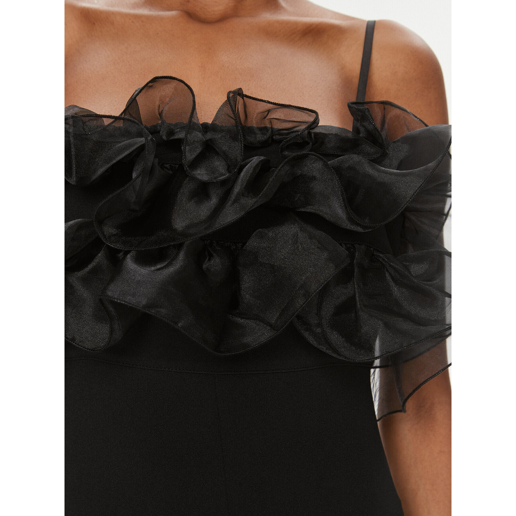 Rinascimento Гащеризон CFC0116700003 Черен Wide Leg - Pepit.bg
