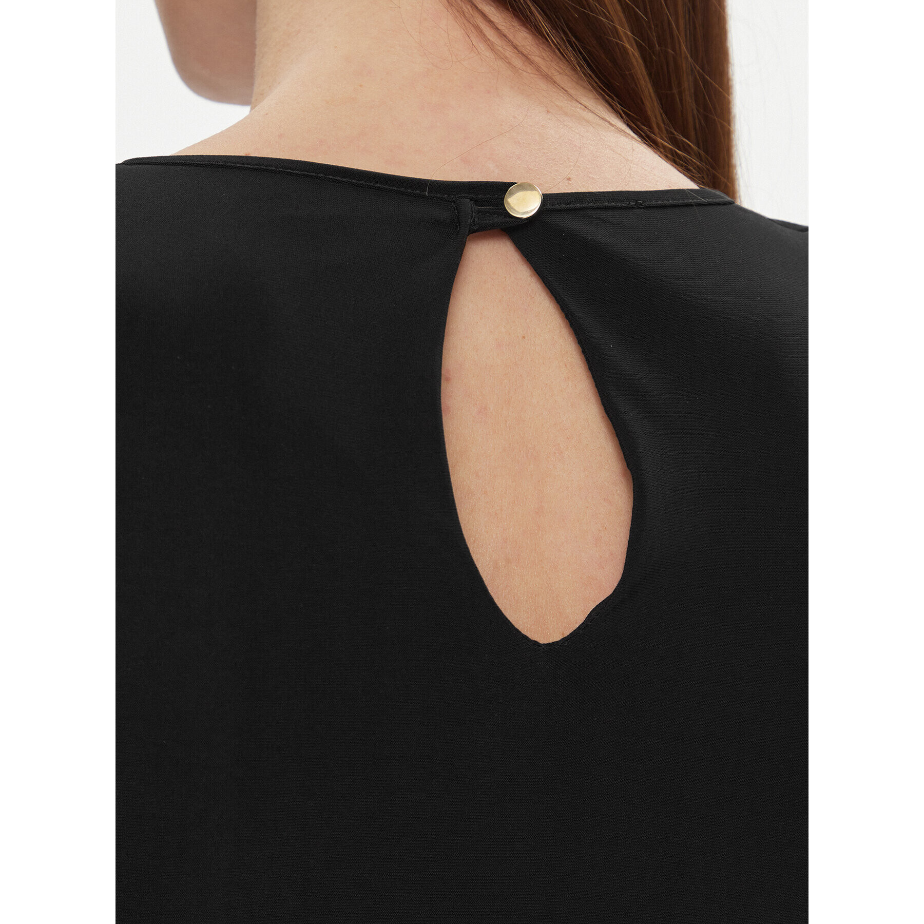 Rinascimento Коктейлна рокля CFC0019355002 Черен Regular Fit - Pepit.bg