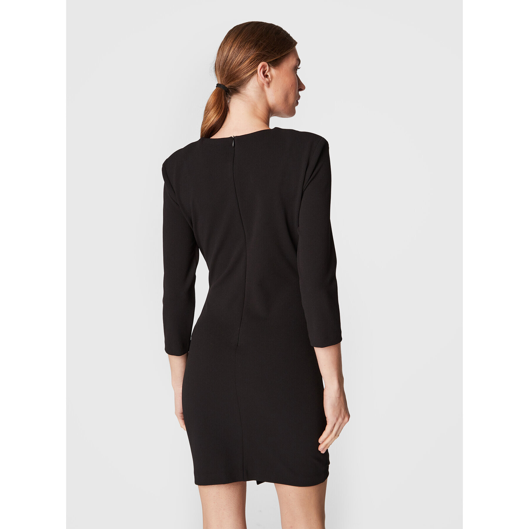 Rinascimento Коктейлна рокля CFC0111242003 Черен Slim Fit - Pepit.bg
