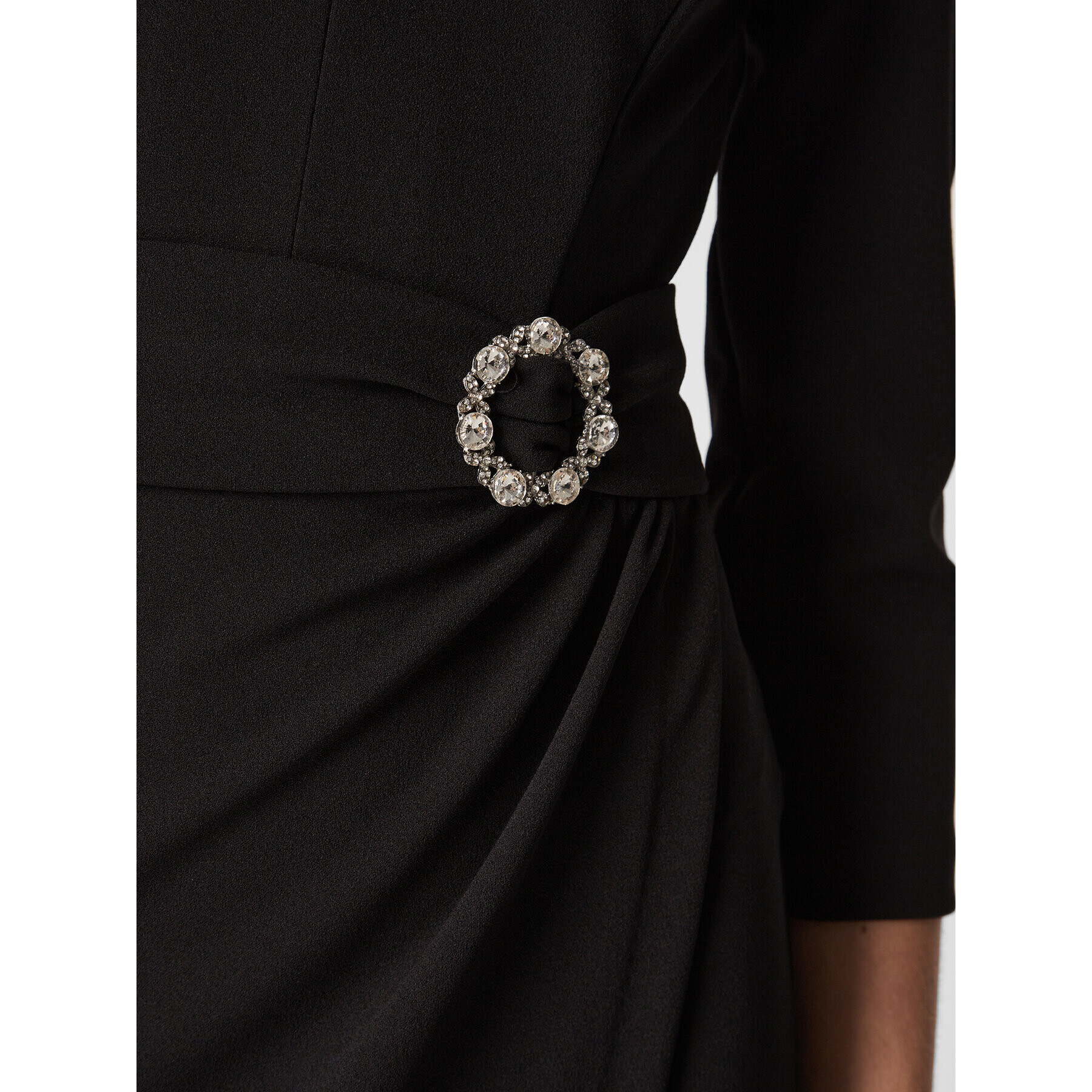 Rinascimento Коктейлна рокля CFC0111242003 Черен Slim Fit - Pepit.bg