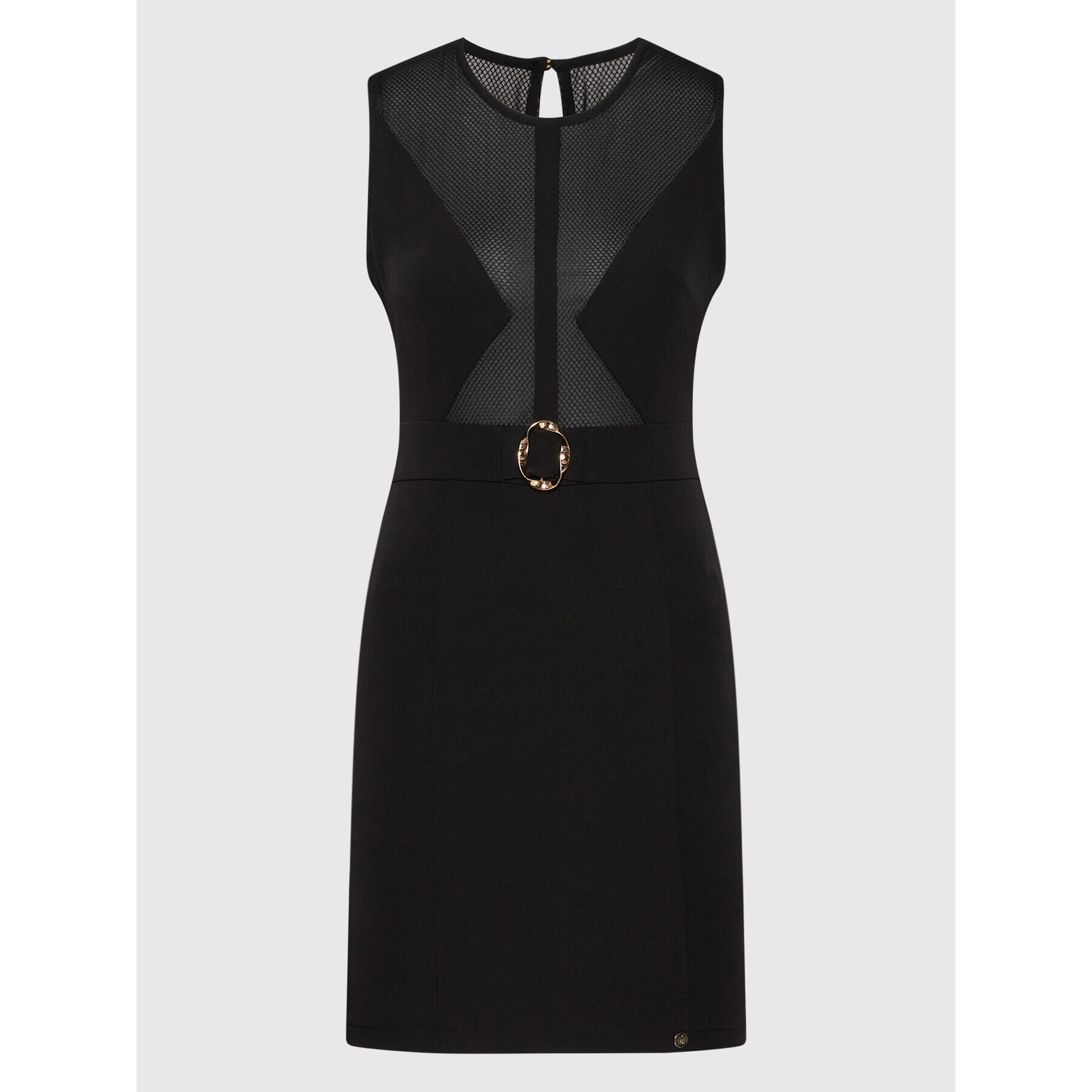 Rinascimento Коктейлна рокля CFC0107672003 Черен Slim Fit - Pepit.bg