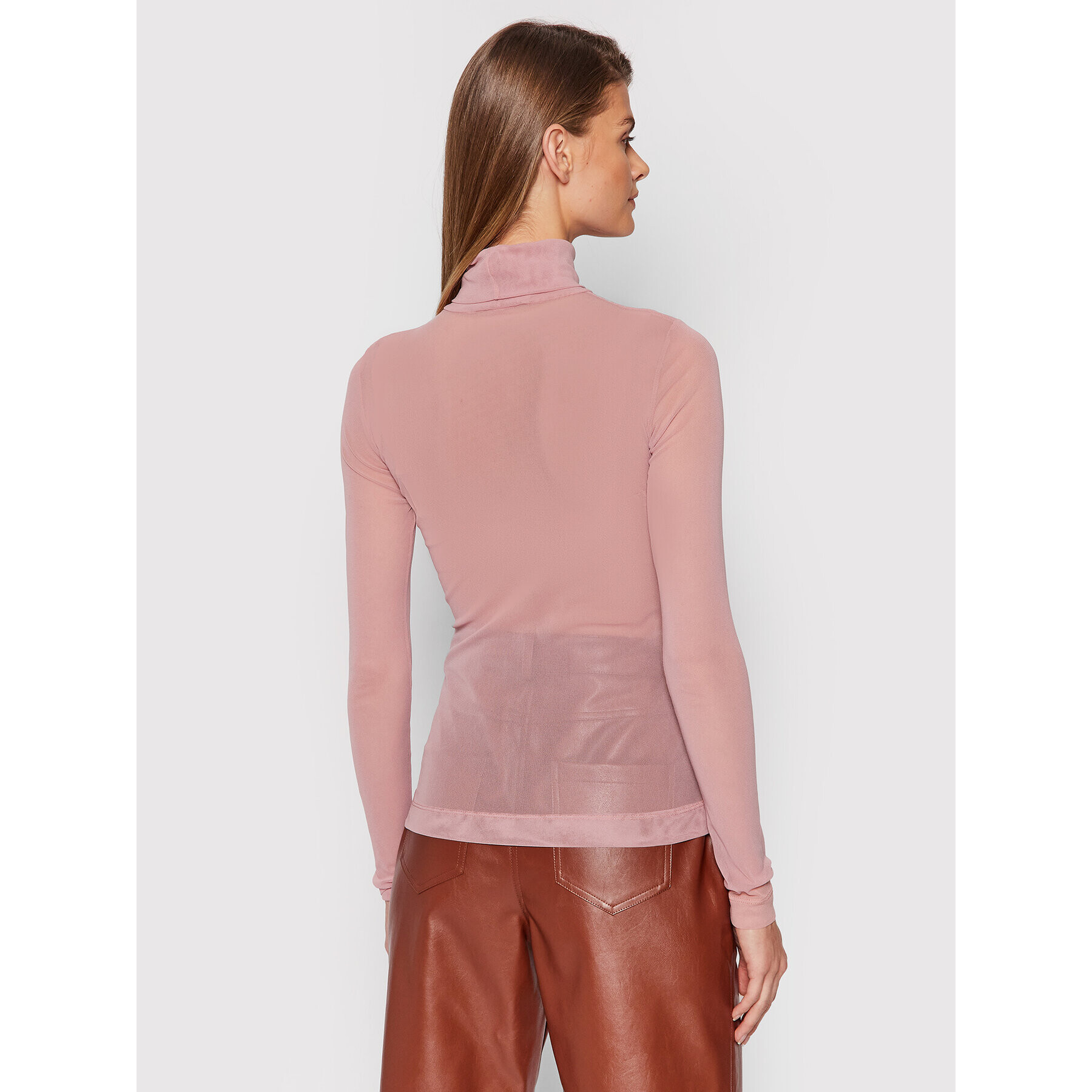 Rinascimento Поло CFC0103829003 Розов Slim Fit - Pepit.bg