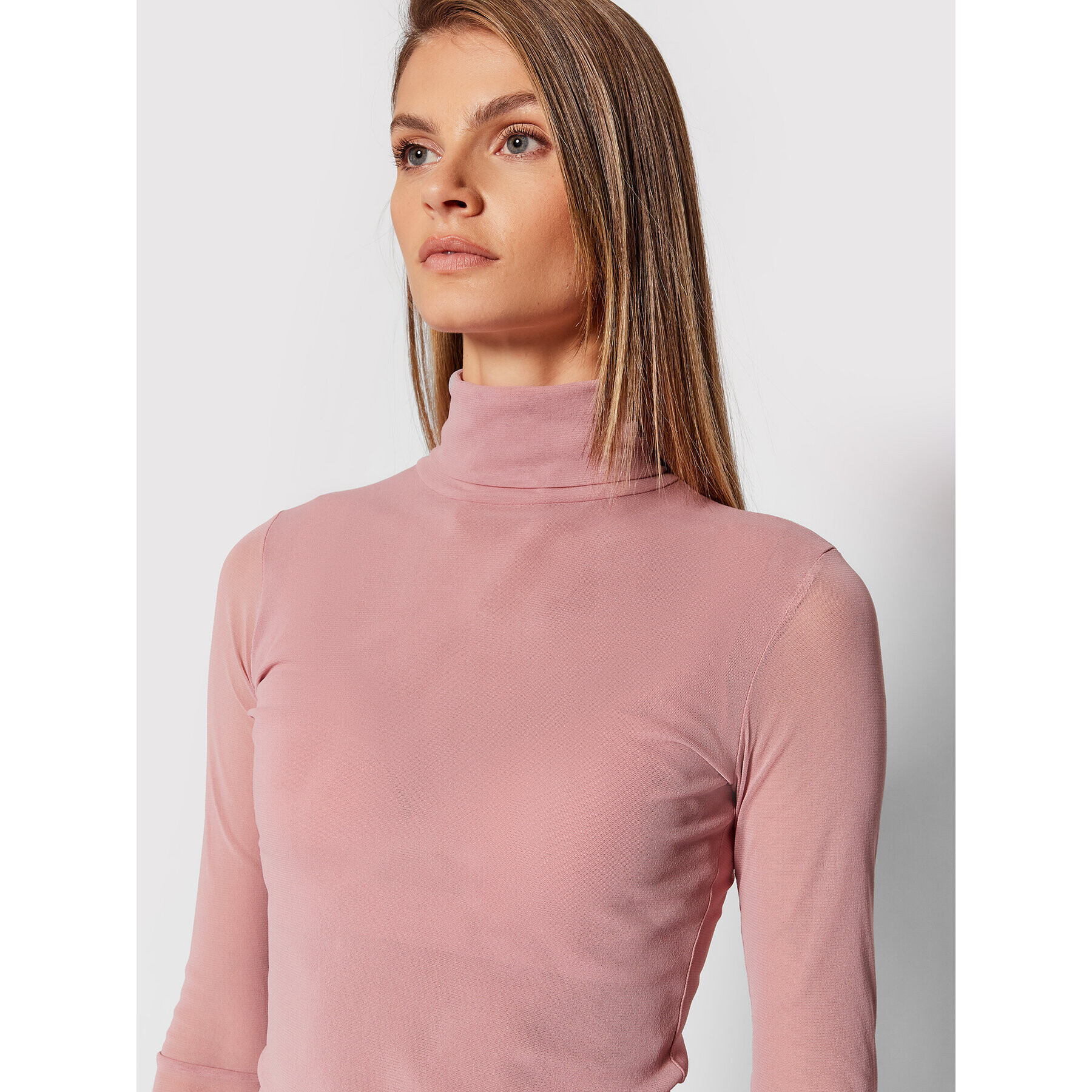 Rinascimento Поло CFC0103829003 Розов Slim Fit - Pepit.bg