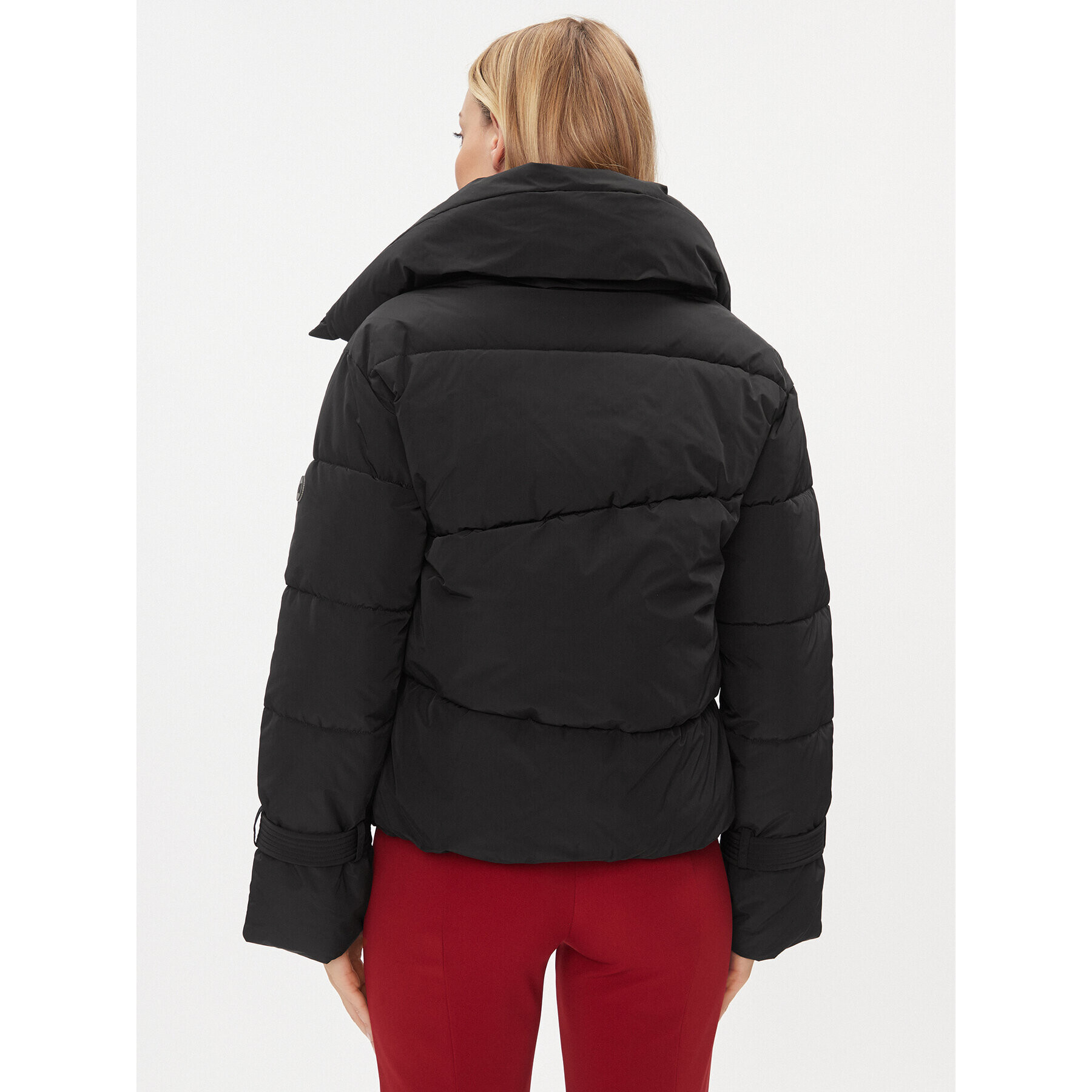 Rinascimento Пухено яке CFC0113537003 Черен Regular Fit - Pepit.bg