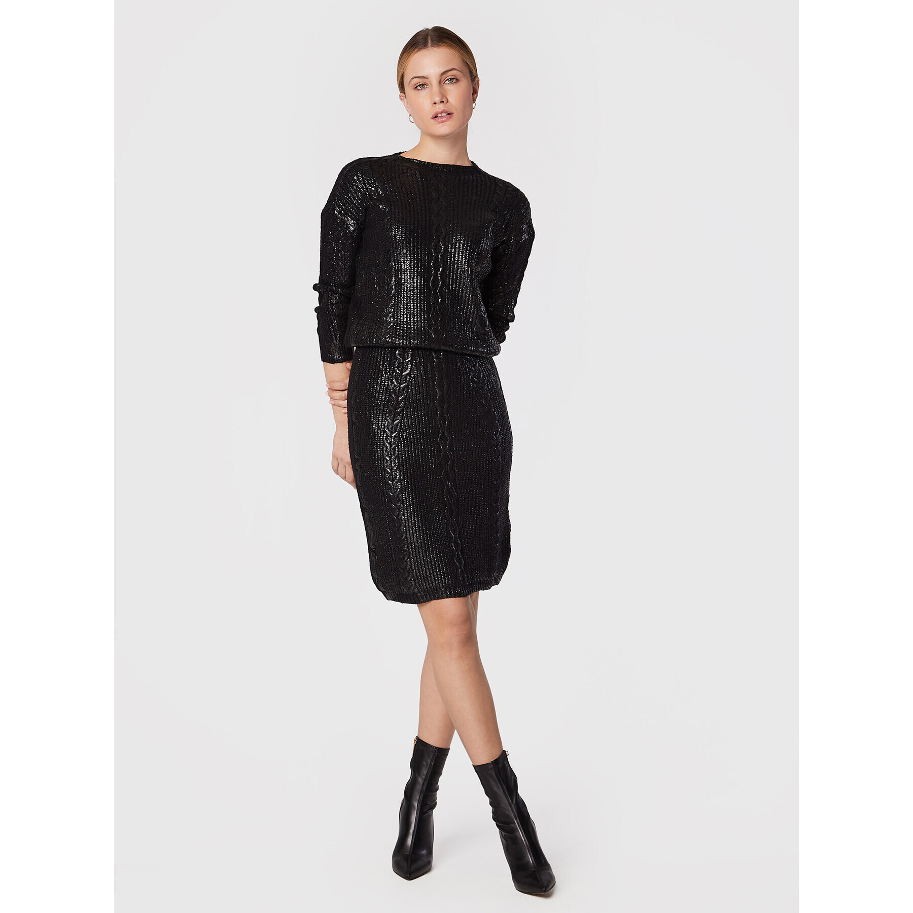 Rinascimento Пуловер CFM0010946003 Черен Regular Fit - Pepit.bg