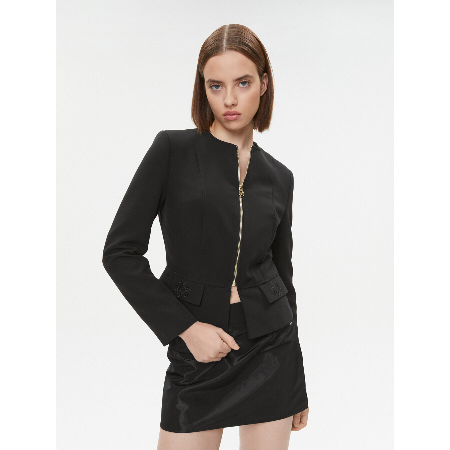 Rinascimento Сако CFC0115555003 Черен Regular Fit - Pepit.bg