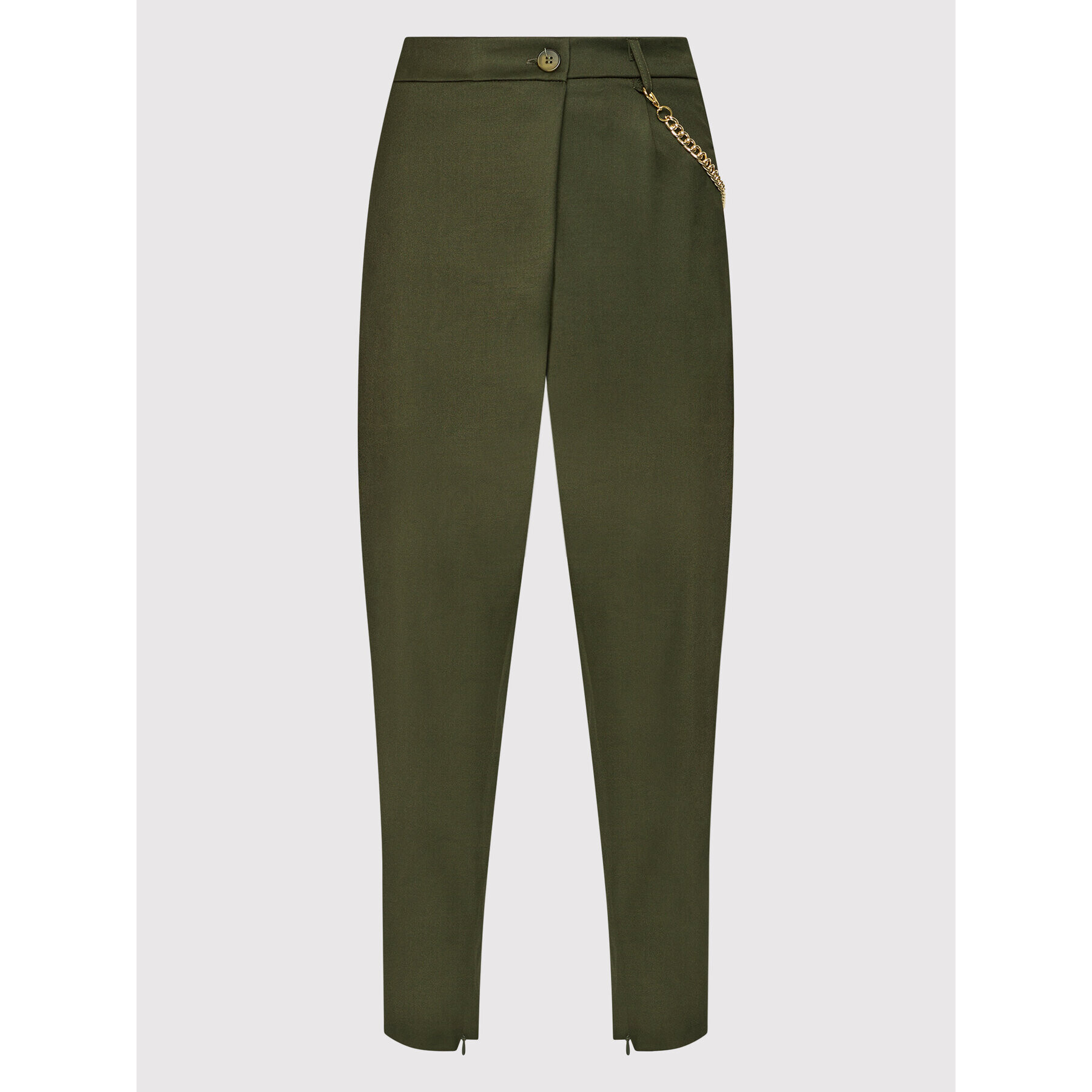 Rinascimento Текстилни панталони CFC0104466003 Зелен Regular Fit - Pepit.bg
