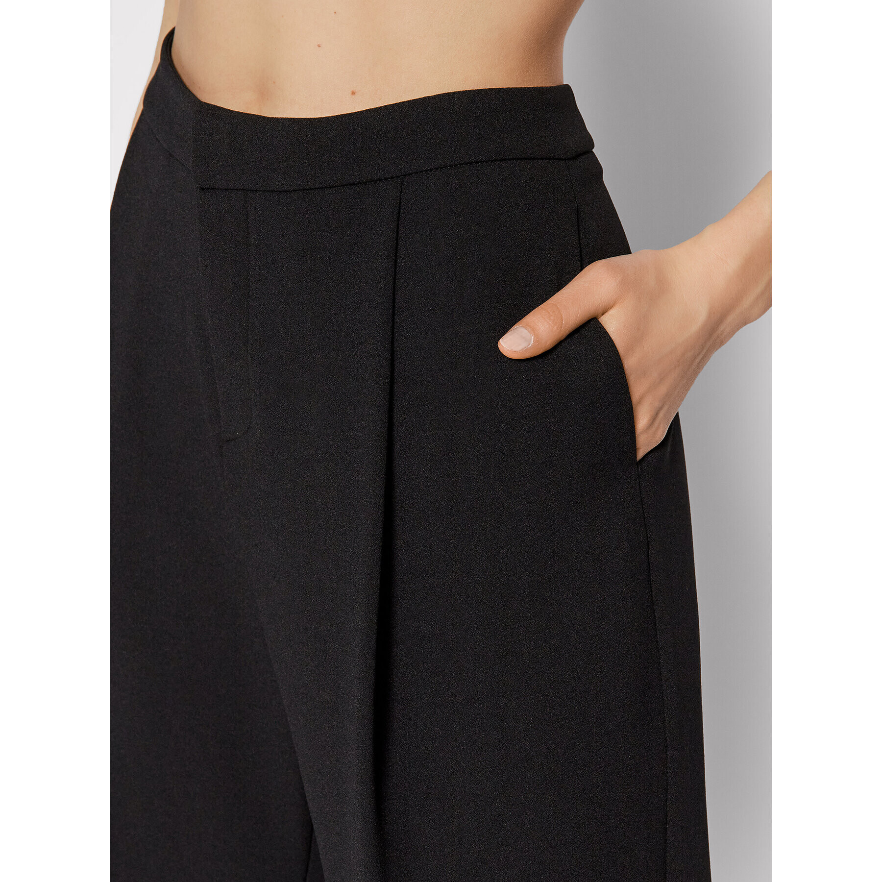 Rinascimento Текстилни панталони CFC0105861003 Черен Regular Fit - Pepit.bg