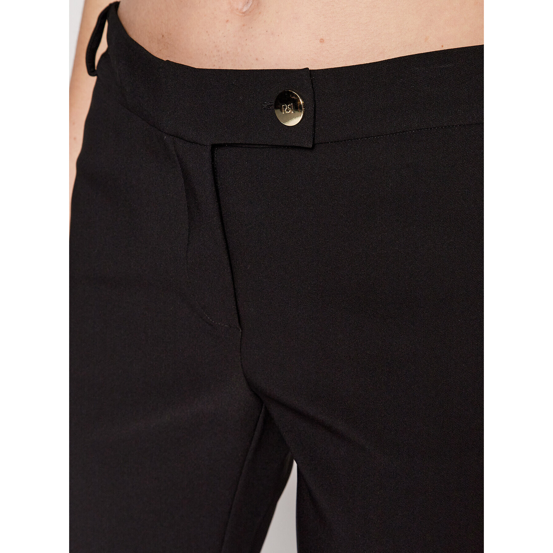 Rinascimento Текстилни панталони CFC0107835003 Черен Slim Fit - Pepit.bg