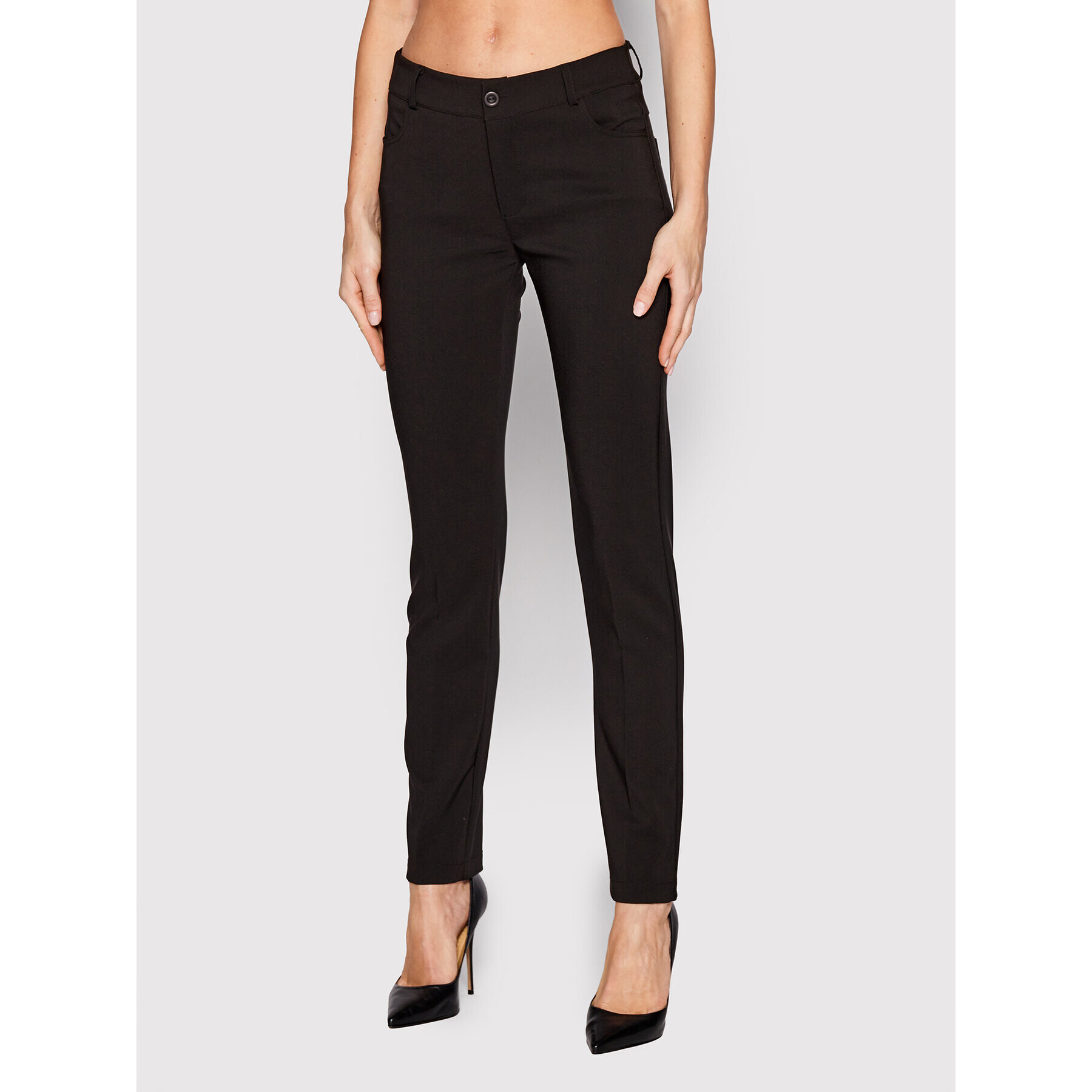 Rinascimento Текстилни панталони CFC0110089003 Черен Regular Fit - Pepit.bg