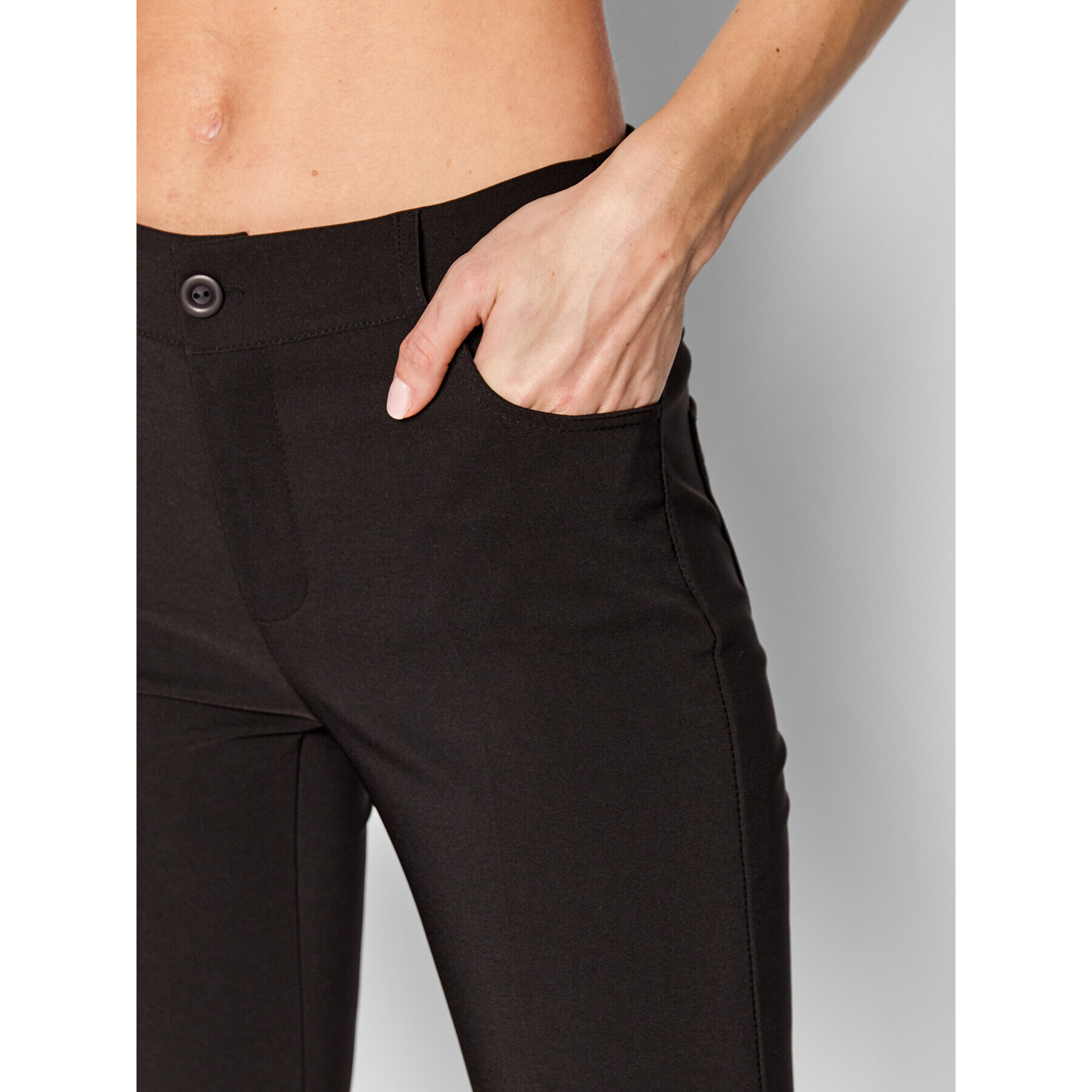 Rinascimento Текстилни панталони CFC0110089003 Черен Regular Fit - Pepit.bg