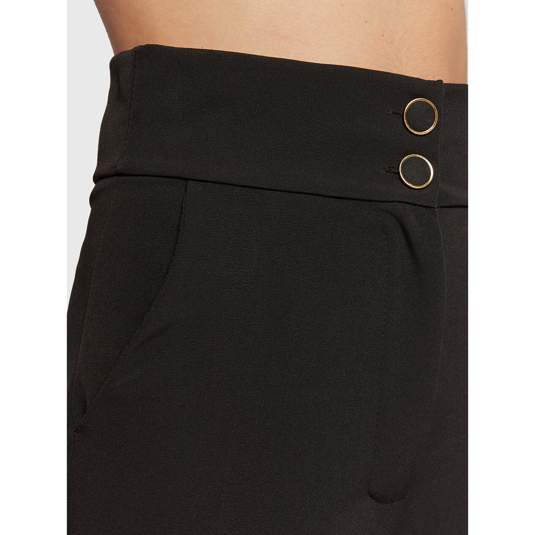 Rinascimento Текстилни панталони CFC0111232003 Черен Regular Fit - Pepit.bg