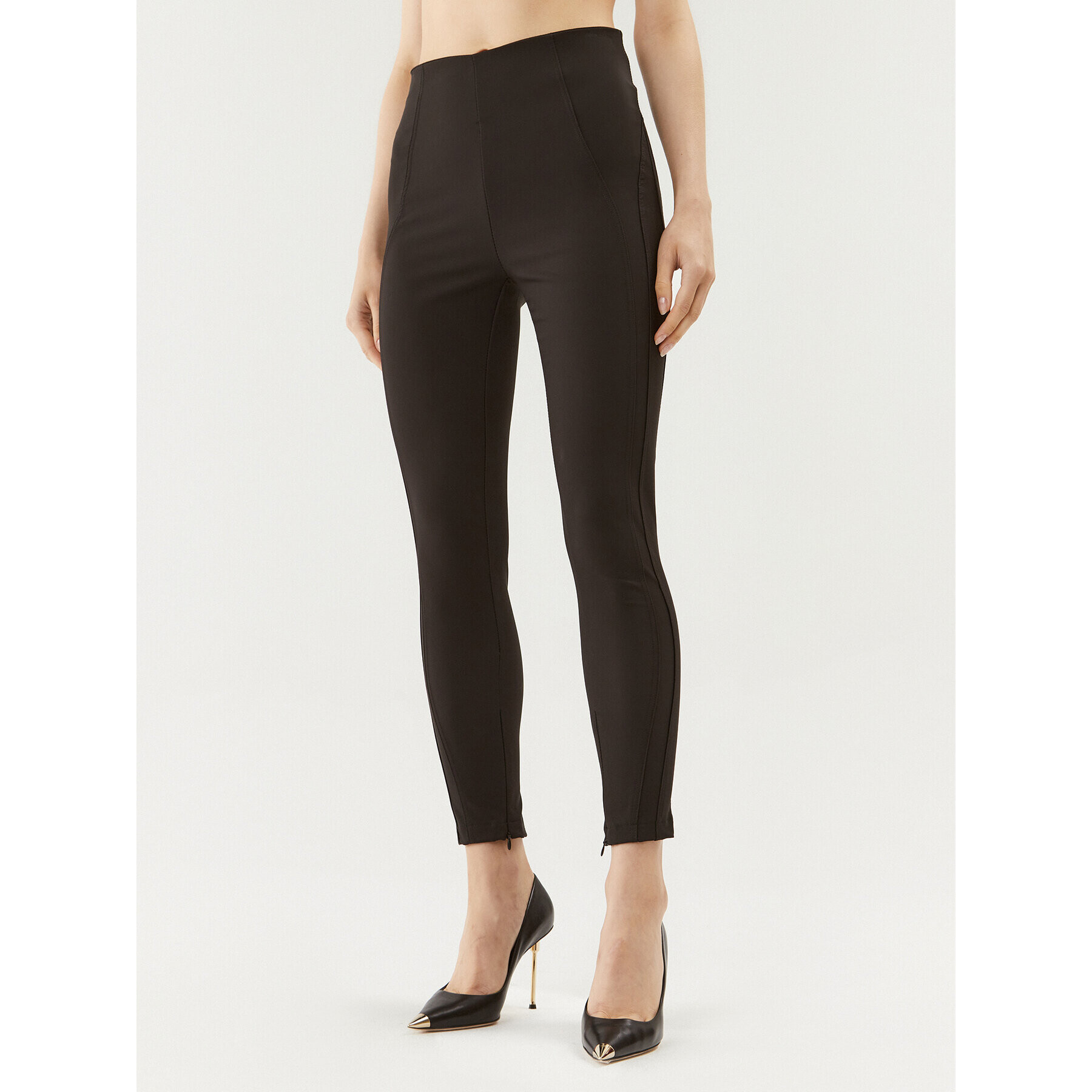 Rinascimento Текстилни панталони CFC0116017003 Черен Slim Fit - Pepit.bg