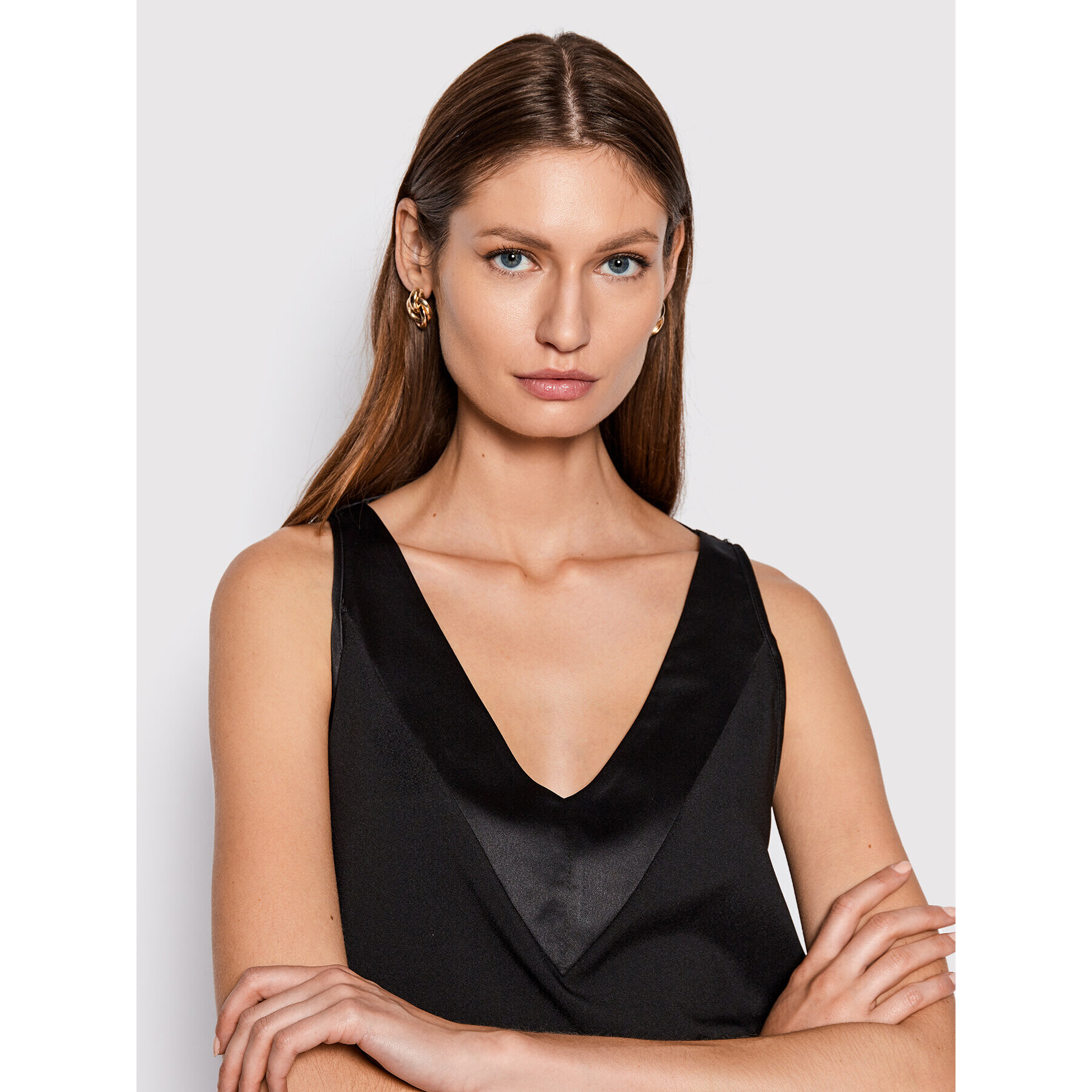 Rinascimento топ CFC0110586003 Черен Regular Fit - Pepit.bg