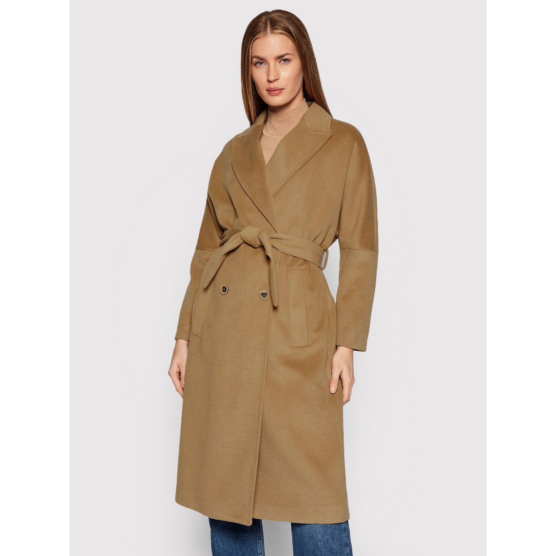 Rinascimento Тренч CFC0103850003 Бежов Regular Fit - Pepit.bg