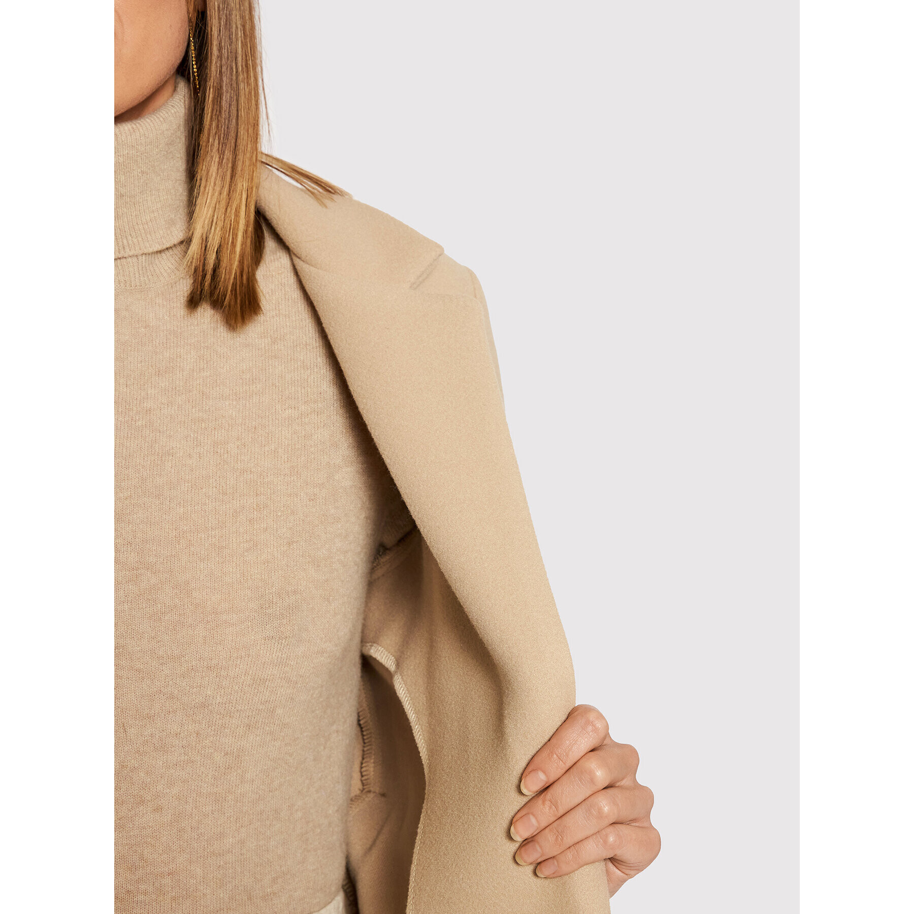 Rinascimento Тренч CFC0103917003 Бежов Regular Fit - Pepit.bg