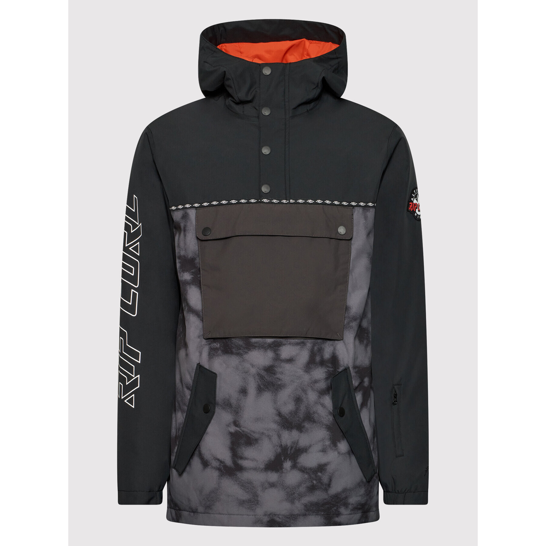 Rip Curl Анорак Primitive SCJCT4 Черен Regular Fit - Pepit.bg