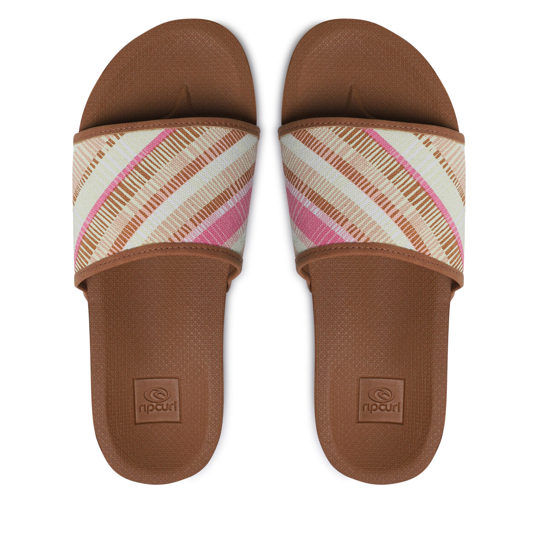 Rip Curl Чехли Pool Party Platform Yardage 155WOT Жълт - Pepit.bg