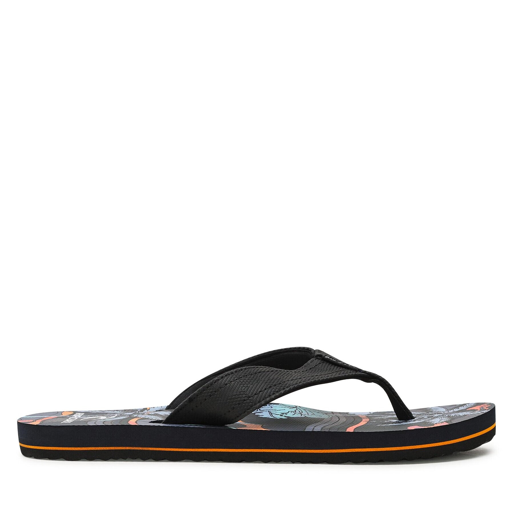 Rip Curl Джапанки Ripper Open Toe TCTAK1 Черен - Pepit.bg
