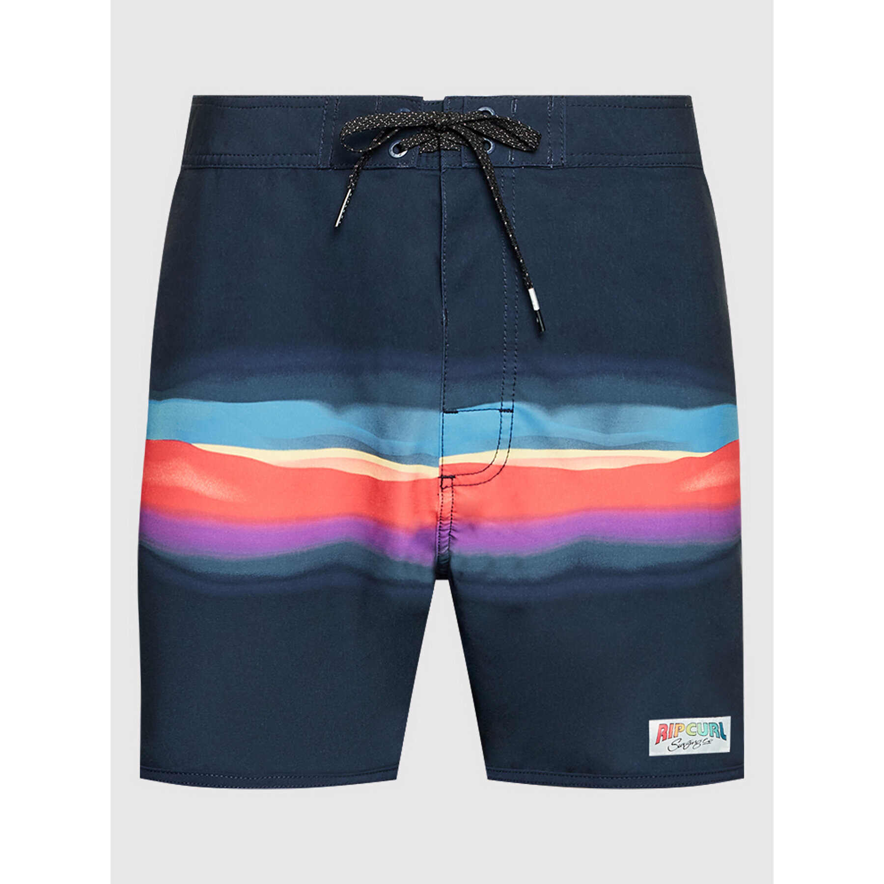 Rip Curl Плувни шорти Retro Mama Fizz CBOUZ4 Тъмносин Regular Fit - Pepit.bg