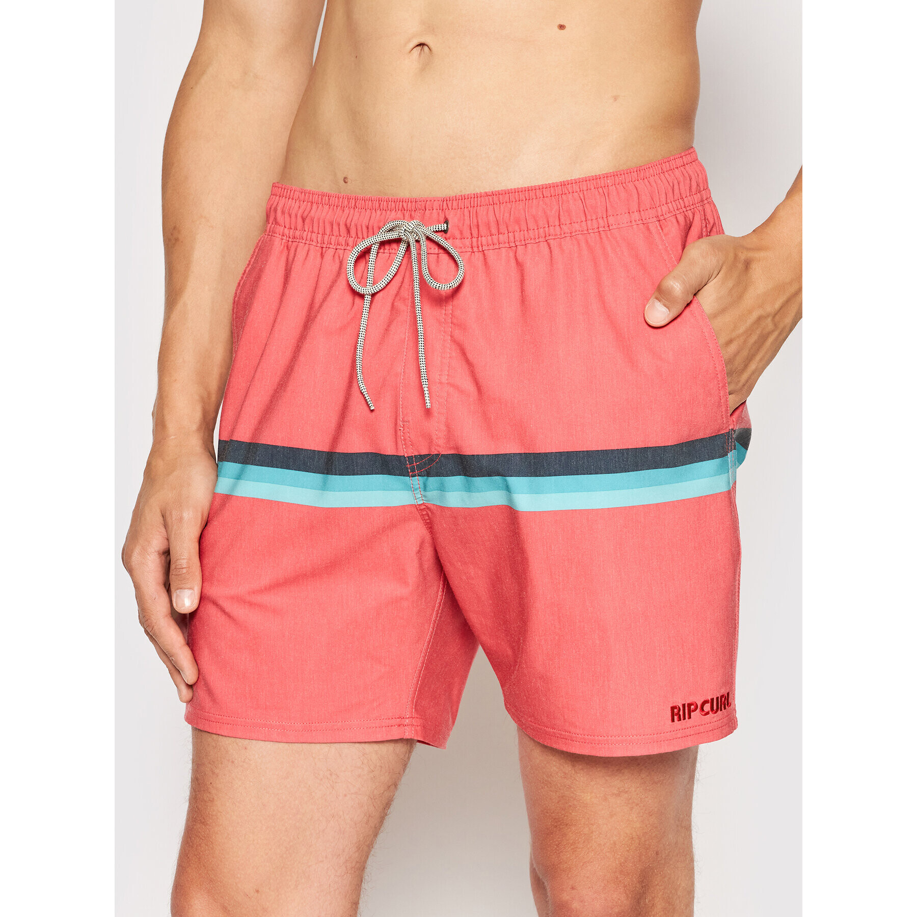 Rip Curl Плувни шорти Surf Revival Volley CBOTB9 Розов Regular Fit - Pepit.bg