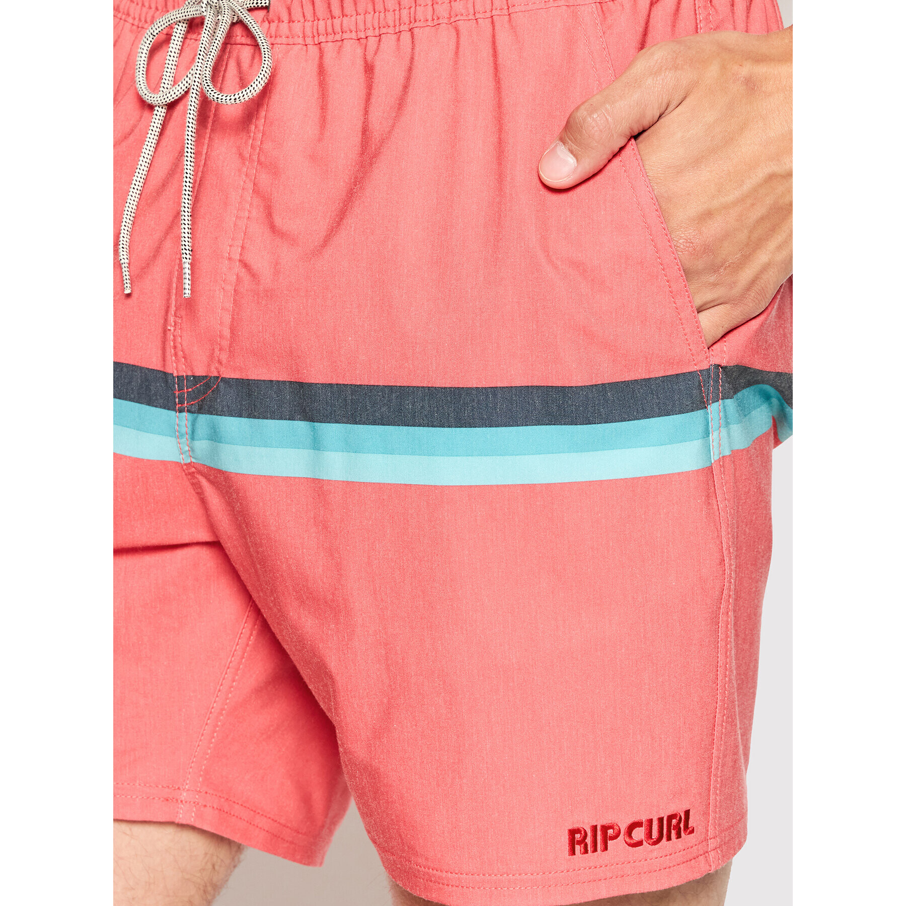 Rip Curl Плувни шорти Surf Revival Volley CBOTB9 Розов Regular Fit - Pepit.bg