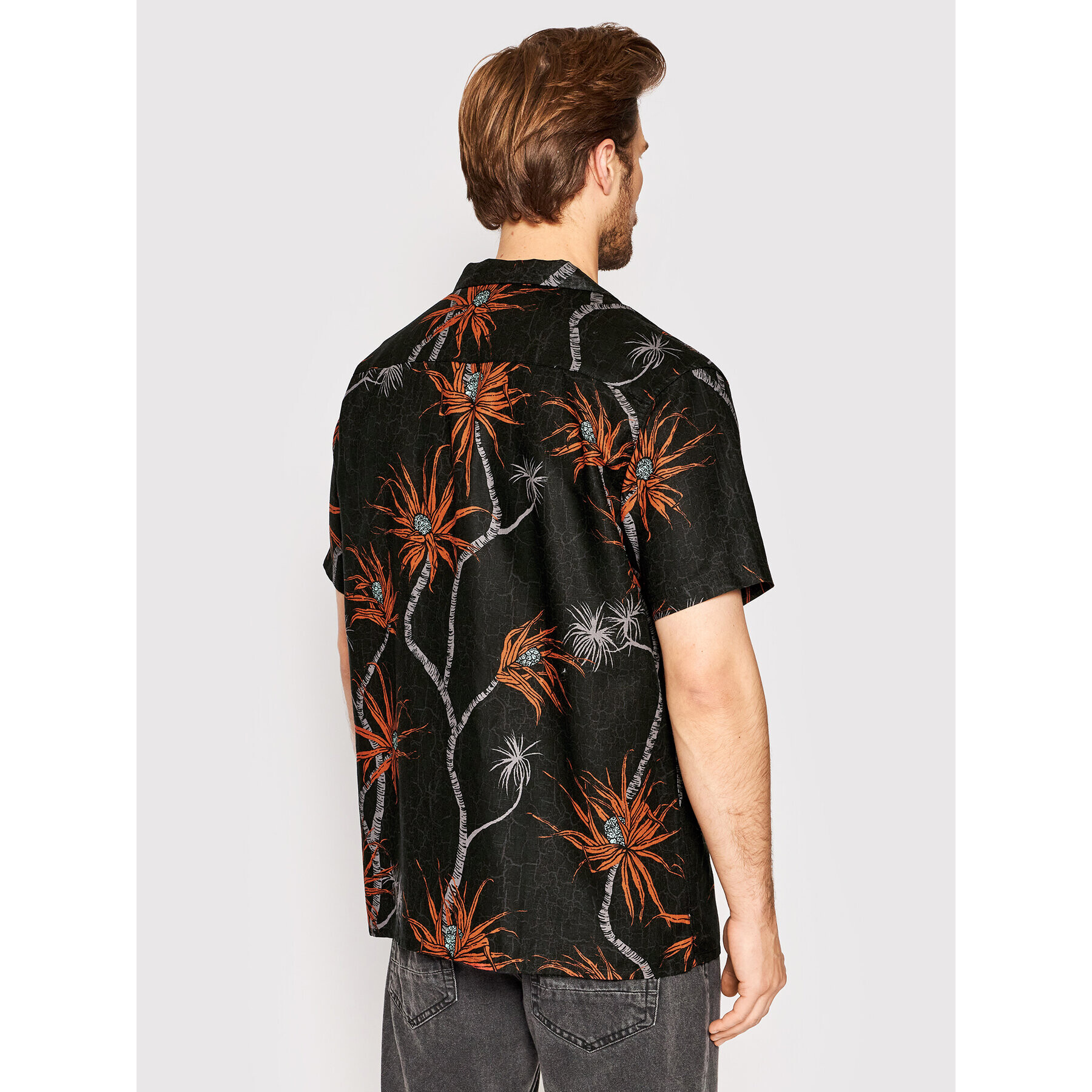 Rip Curl Риза Rock Solid CSHHA9 Черен Regular Fit - Pepit.bg
