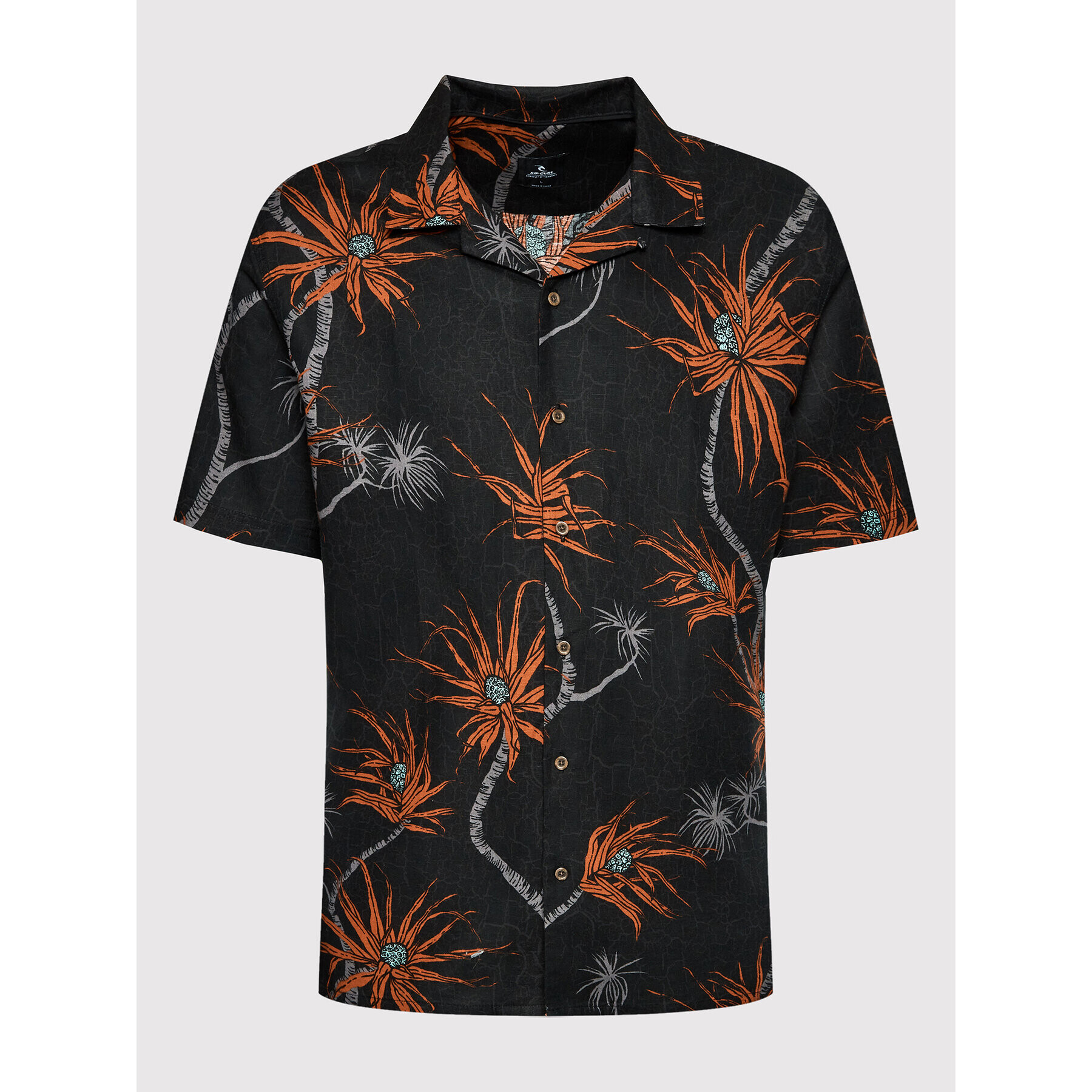Rip Curl Риза Rock Solid CSHHA9 Черен Regular Fit - Pepit.bg