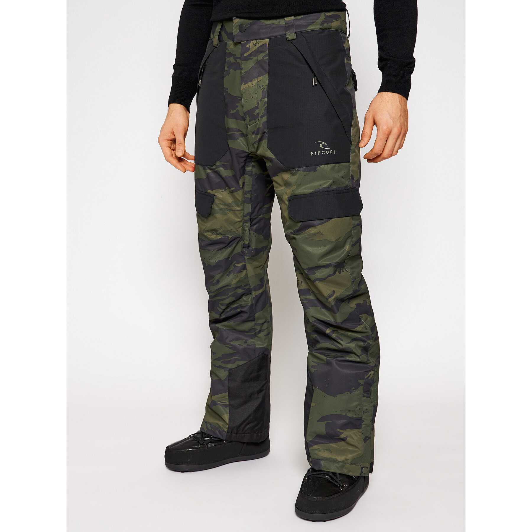 Rip Curl Сноуборд панталони Rocker SCPCN4 Зелен Relaxed Fit - Pepit.bg