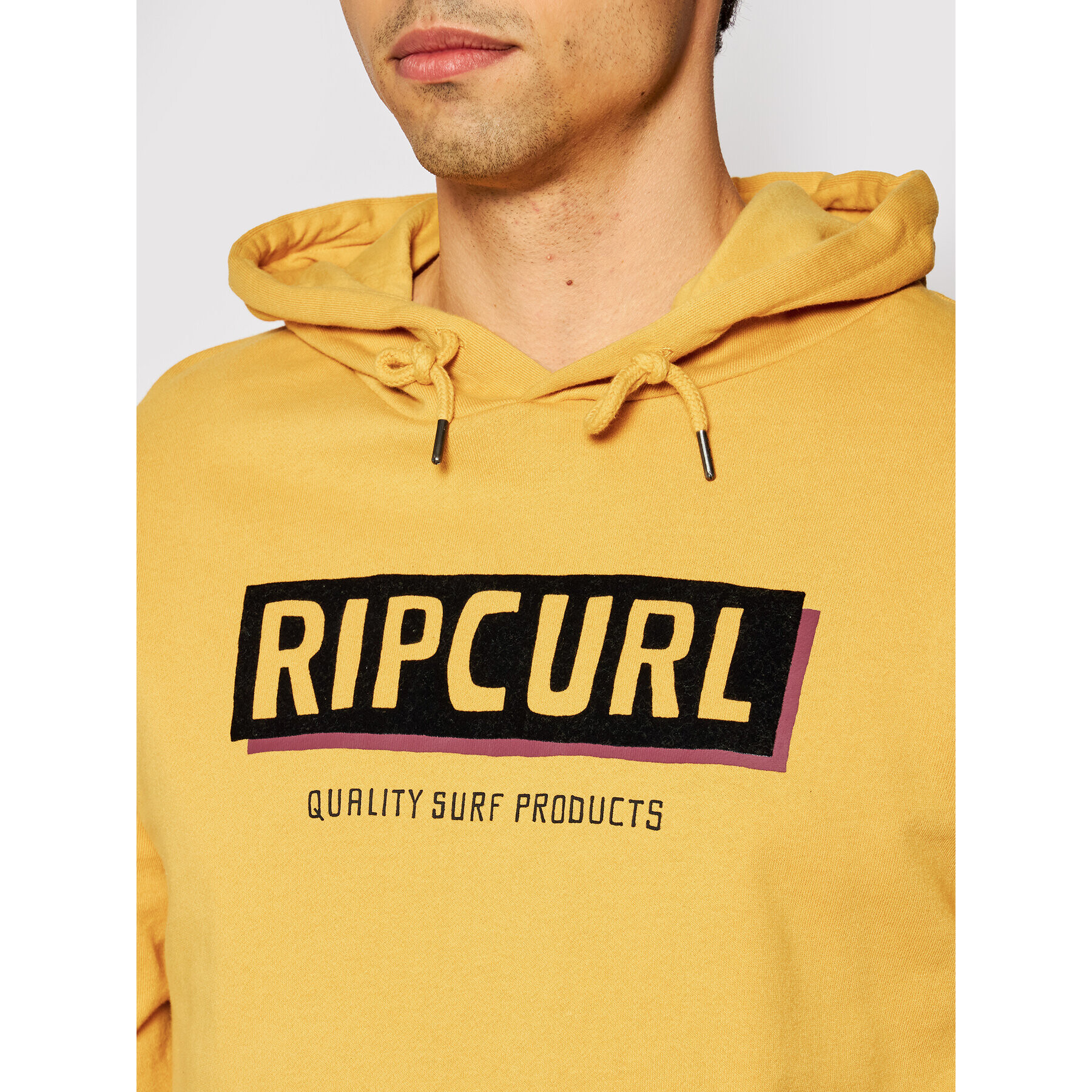 Rip Curl Суитшърт Bohed Hooded Pop CFEYN4 Жълт Regular Fit - Pepit.bg