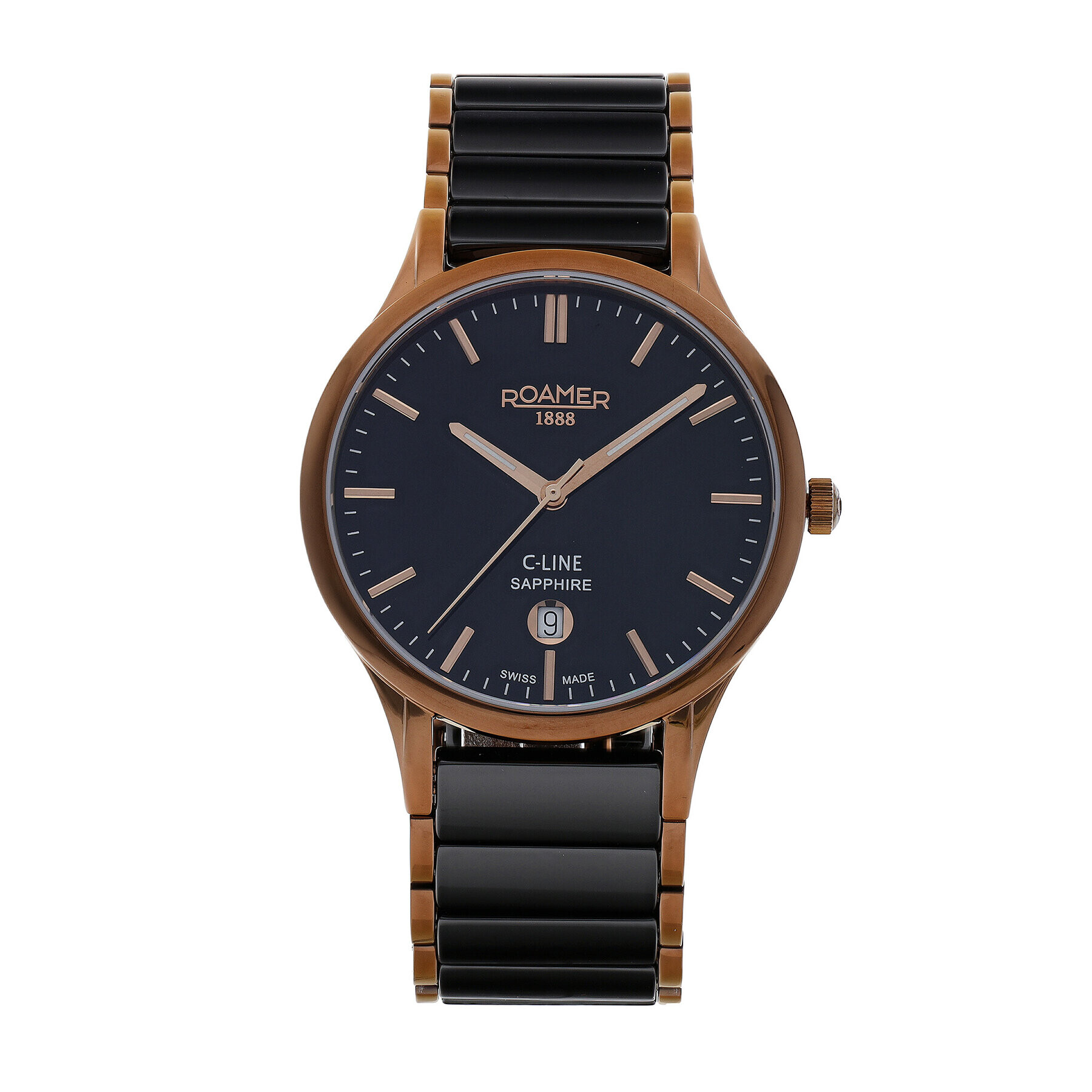 Roamer Часовник C-Line 658833 43 55 61 Черен - Pepit.bg