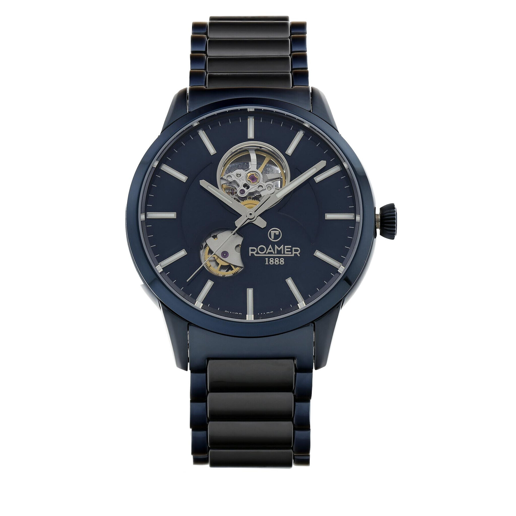 Roamer Часовник C-Line Automatic 672661 40 45 60 Тъмносин - Pepit.bg