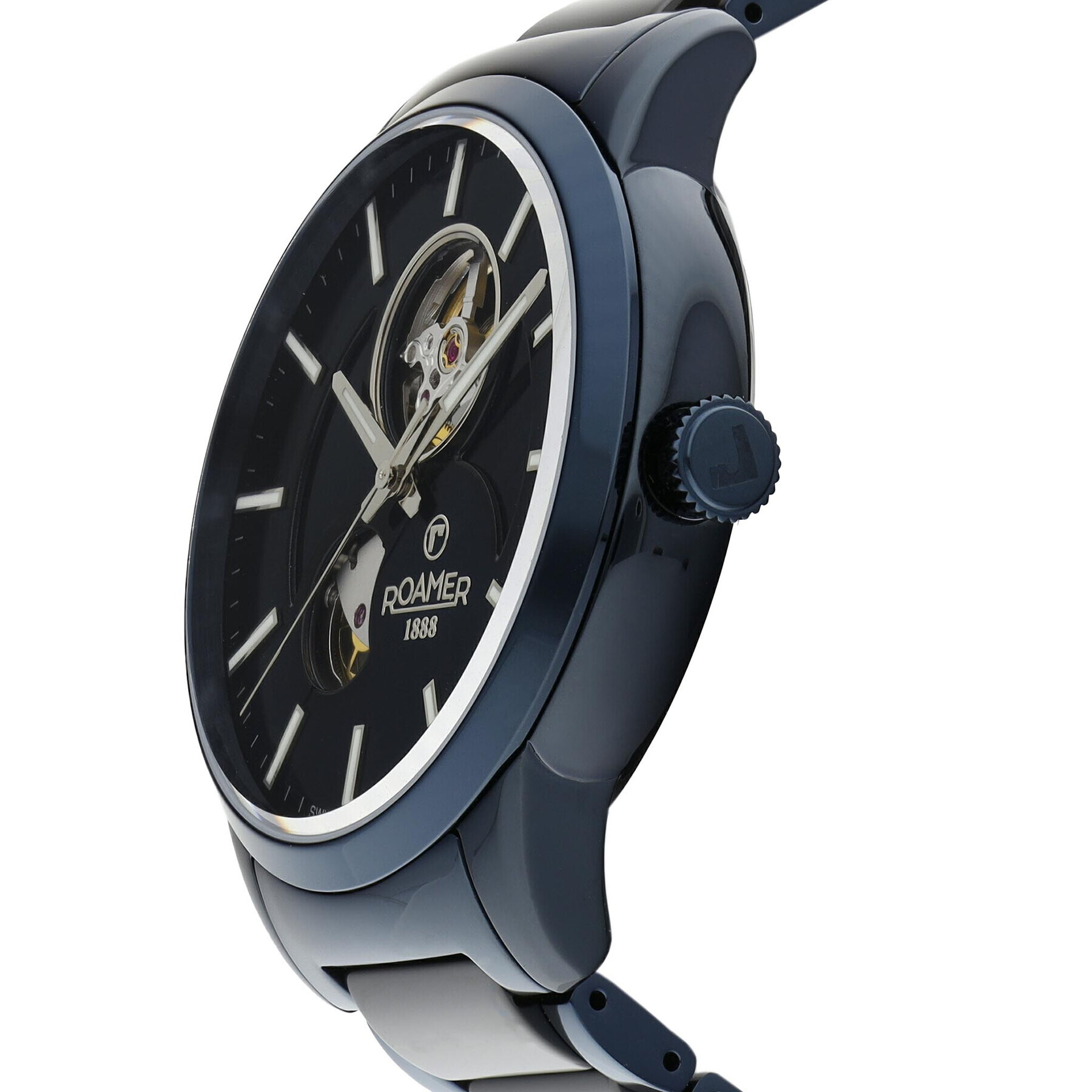 Roamer Часовник C-Line Automatic 672661 40 45 60 Тъмносин - Pepit.bg