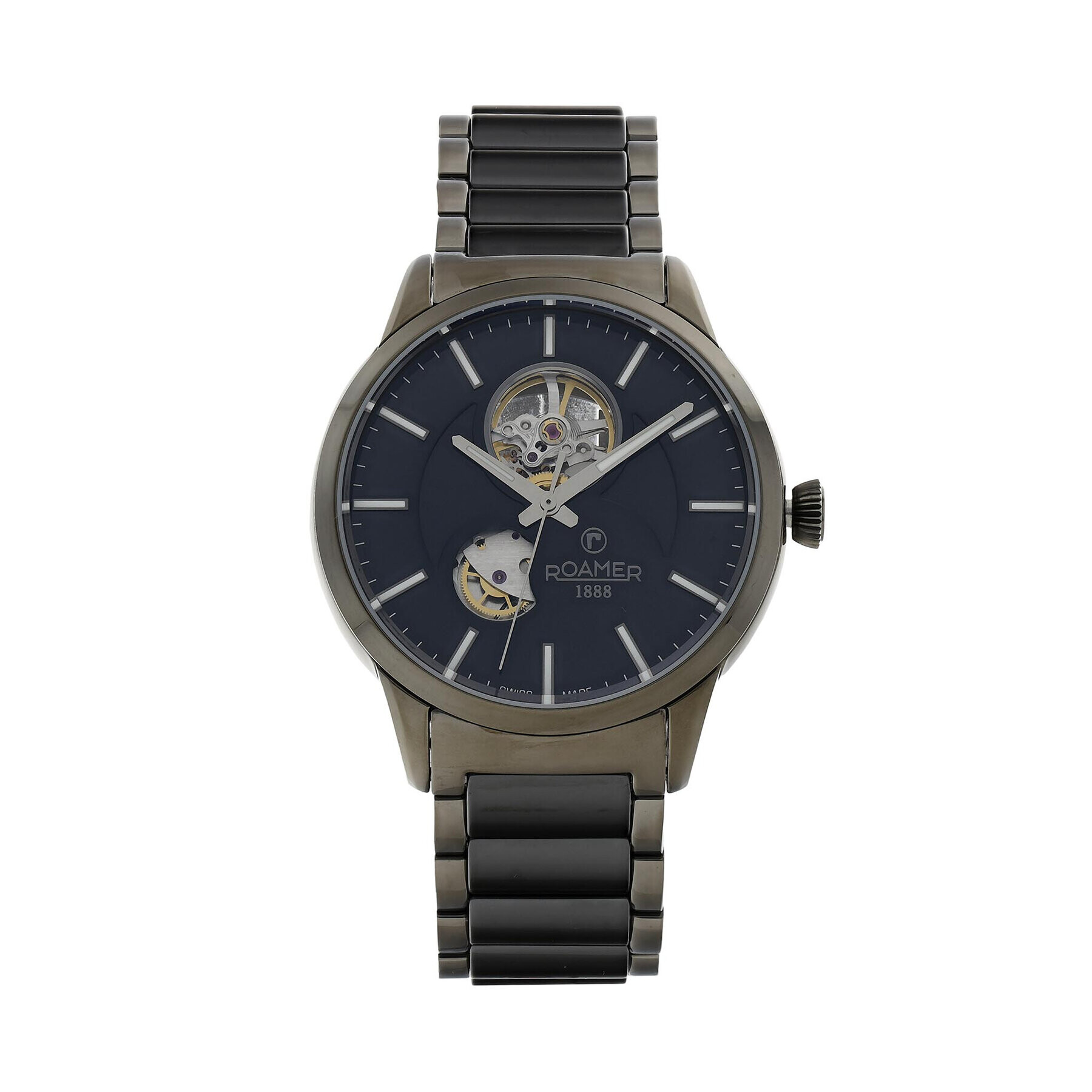 Roamer Часовник C-Line Automatic 672661 40 55 60 Черен - Pepit.bg