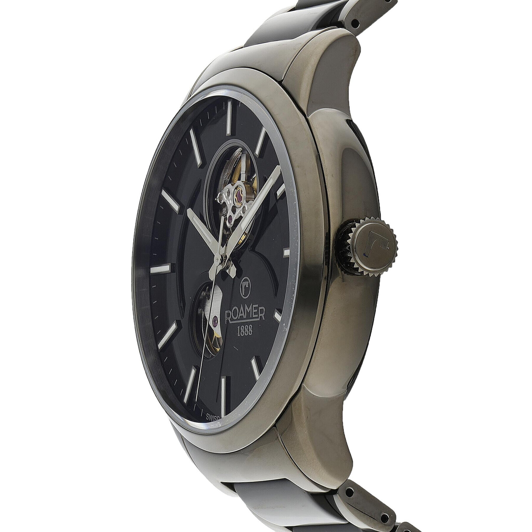 Roamer Часовник C-Line Automatic 672661 40 55 60 Черен - Pepit.bg