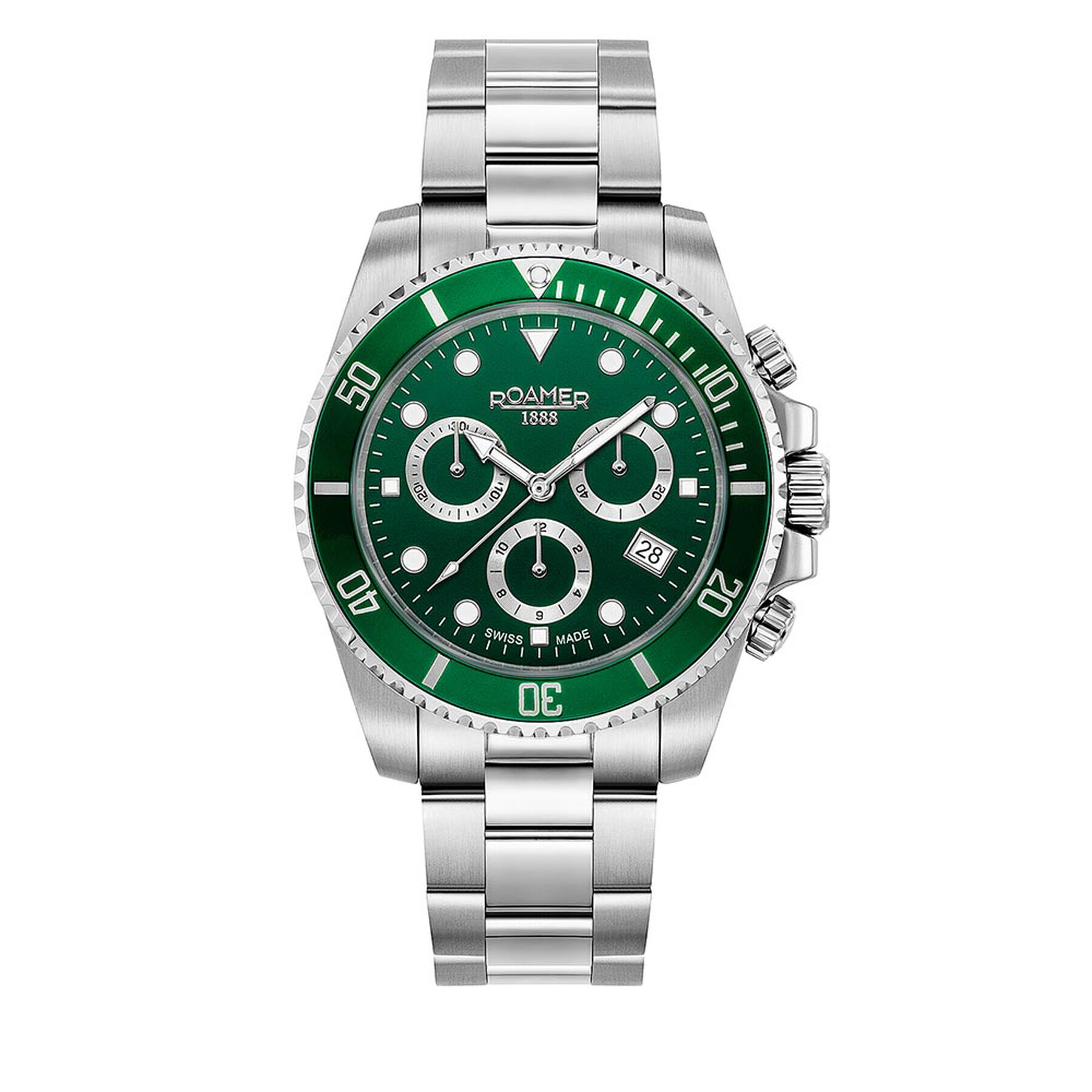 Roamer Часовник Deep Sea 100 851837 41 75 20 Сребрист - Pepit.bg
