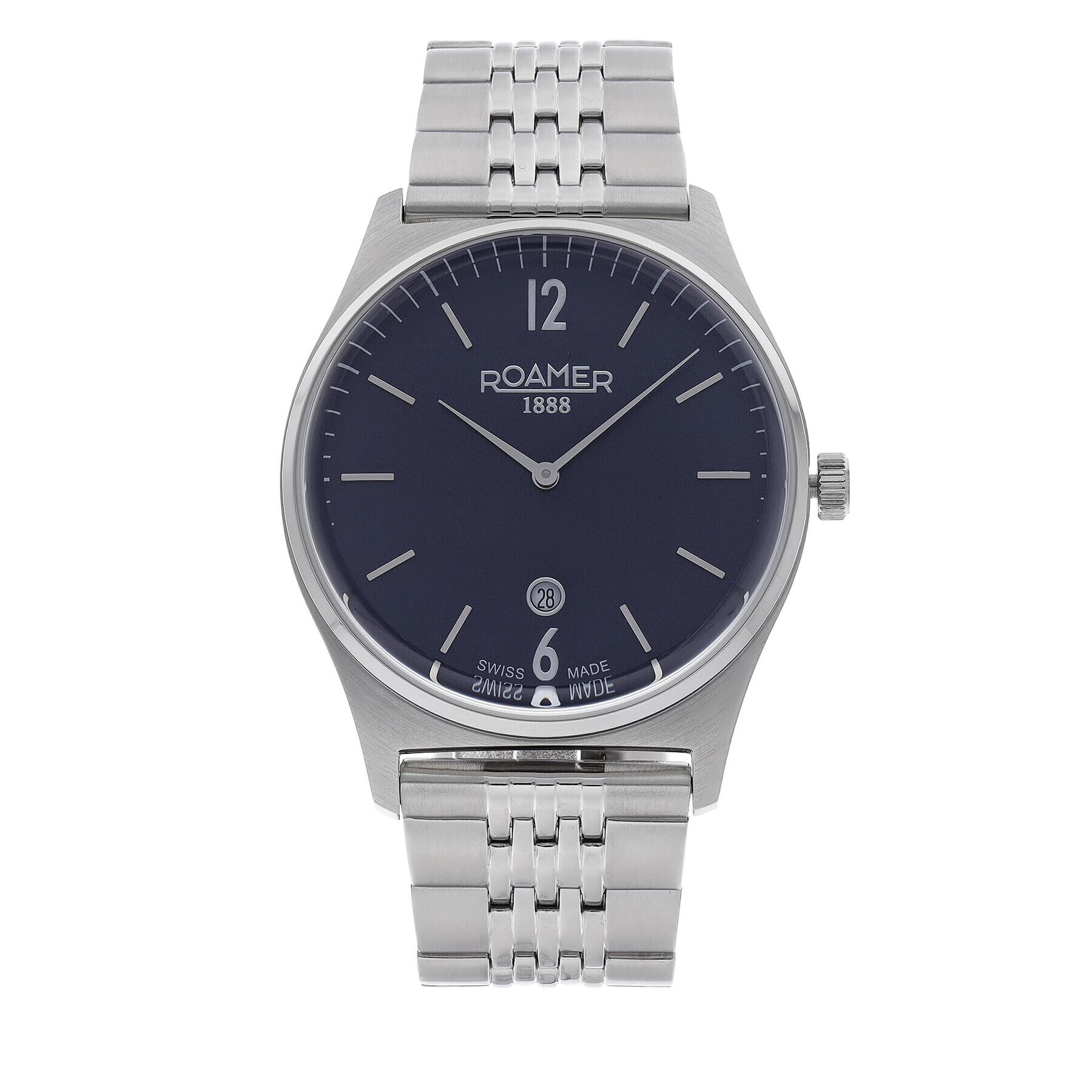 Roamer Часовник Elements 650810 41 45 50 Сребрист - Pepit.bg